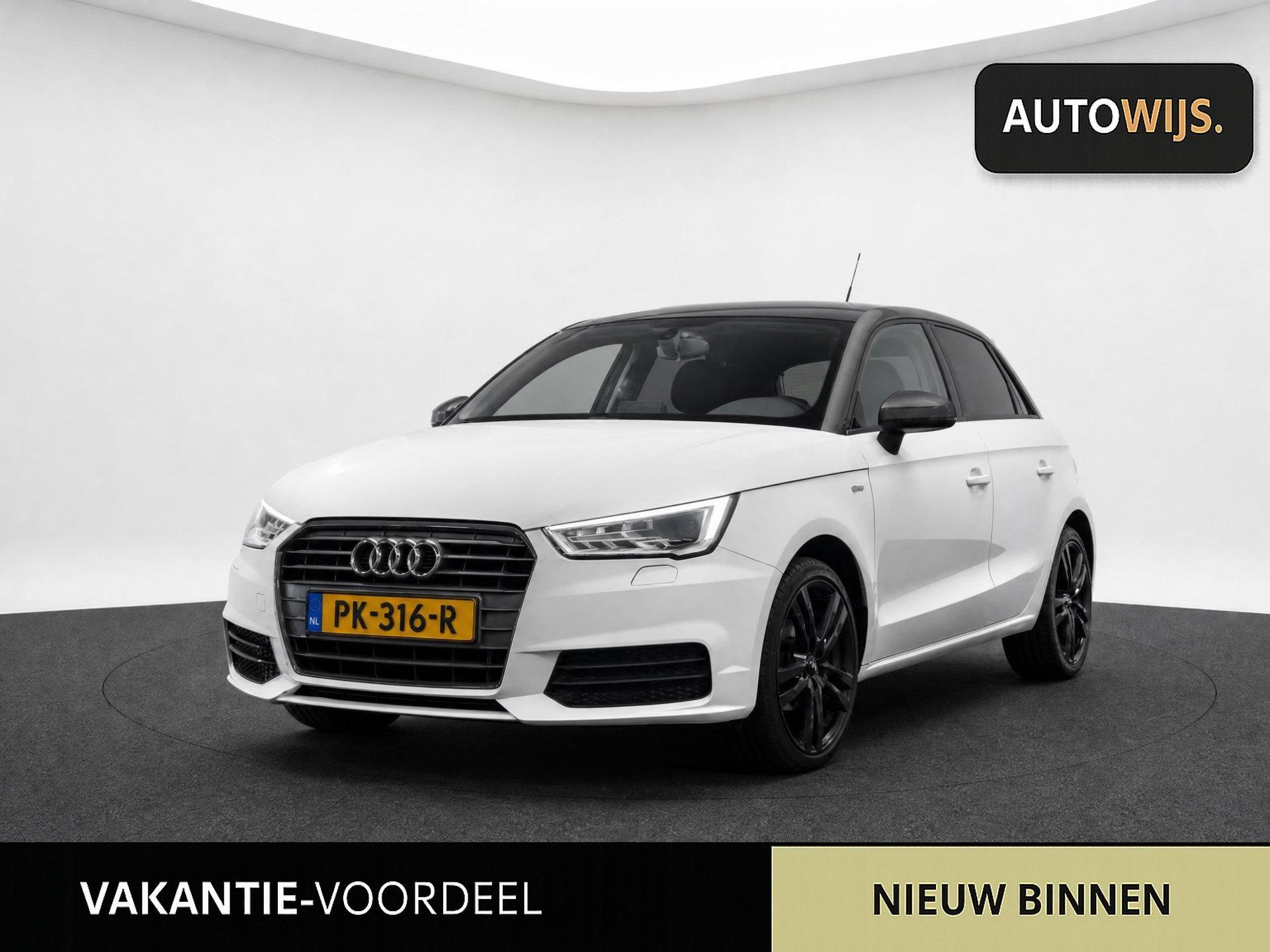 Audi A1 Sportback 1.0 TFSI Design Pro Line Plus|LED|AUT|S-LINE|5-DEU 2017 - voorkant