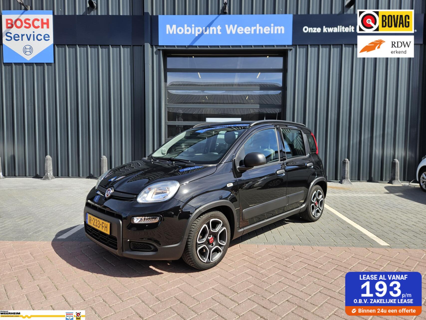 Fiat Panda 1.0 Hybrid 70 PK City Life ANDROID / APPLE / NAP 2022 - voorkant