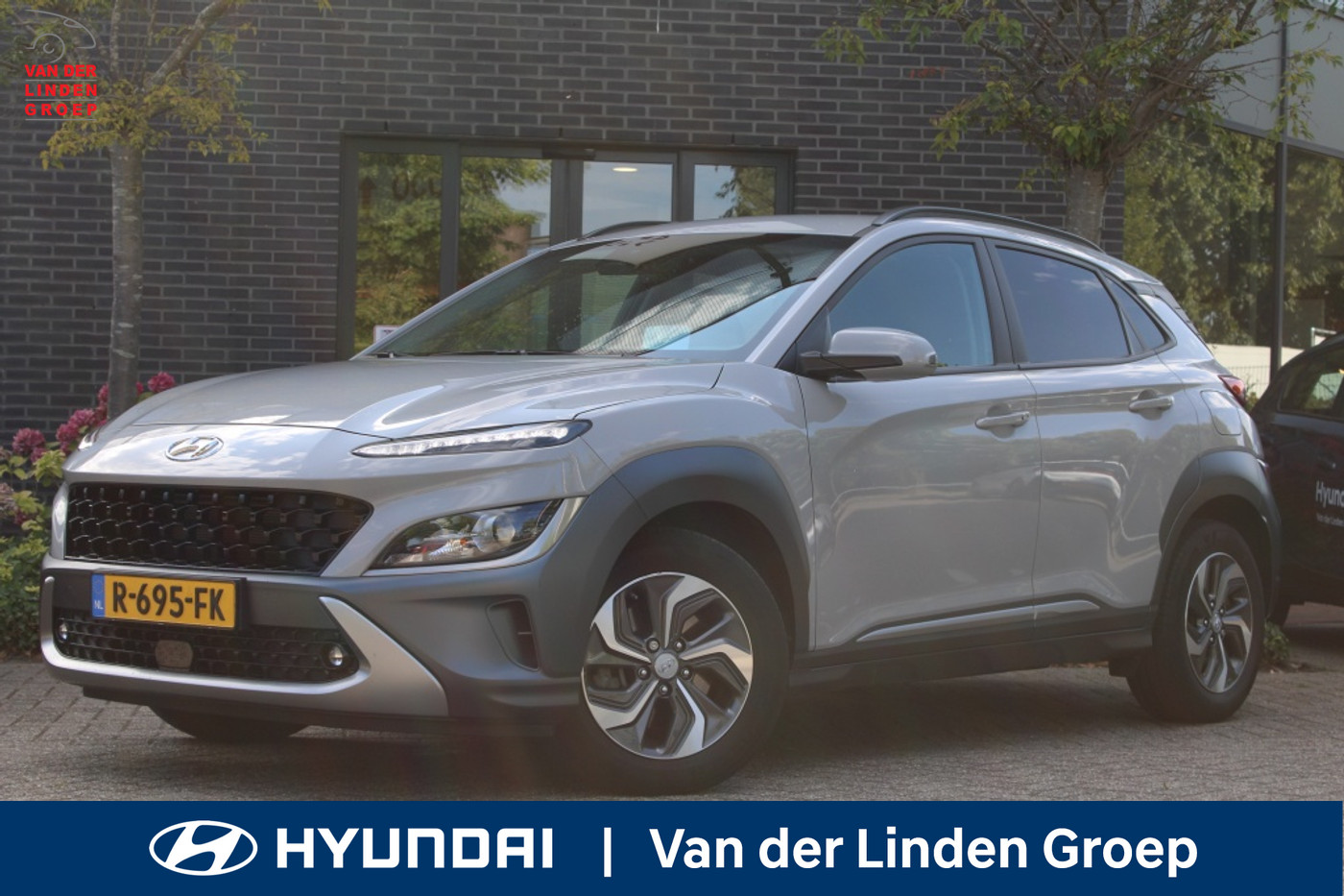 Hyundai Kona 1.6 GDI HEV Fashion Navi/Cam/Carplay/Pdc/Trekh. "RIJKLAAR" 2022 - voorkant