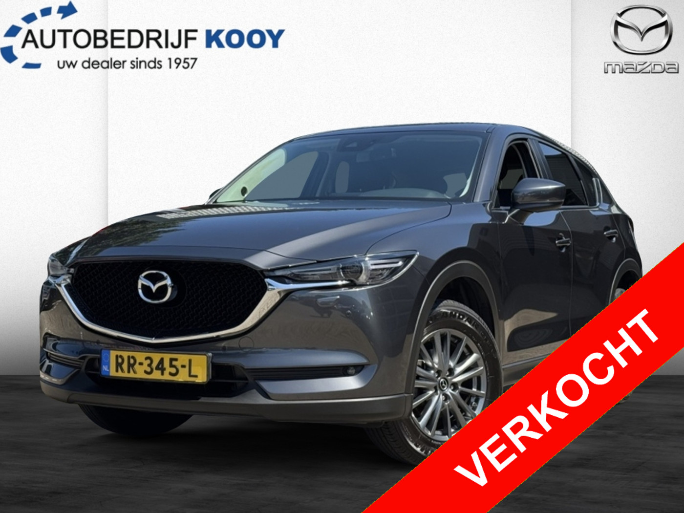 Mazda Mazda Cx-5 2.0 SkyActiv-G 165 Skylease GT / leder / LED / stoelverwarming 2018 - voorkant