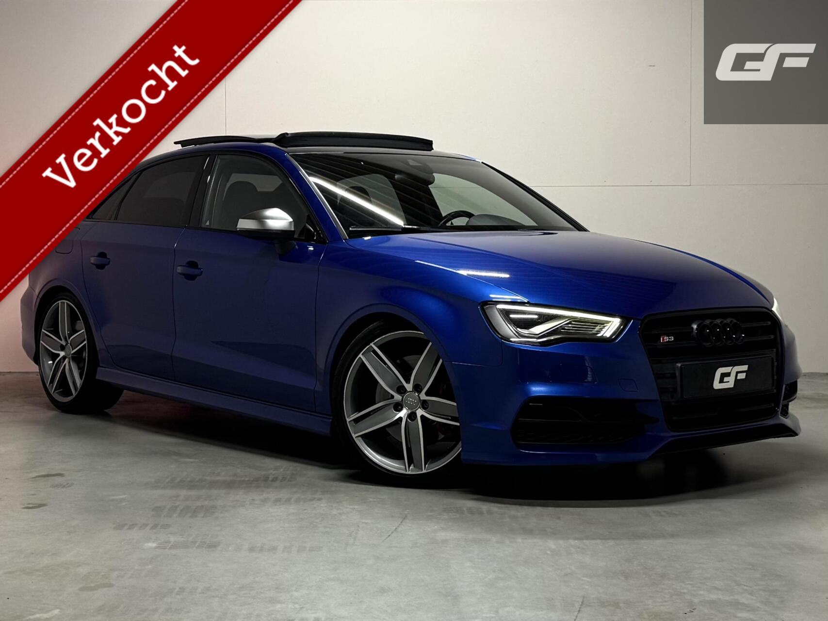 Audi S3 Limousine 2.0 TFSI S3 Quattro Pano RS-Seats ACC Camera Leer 2014 - voorkant