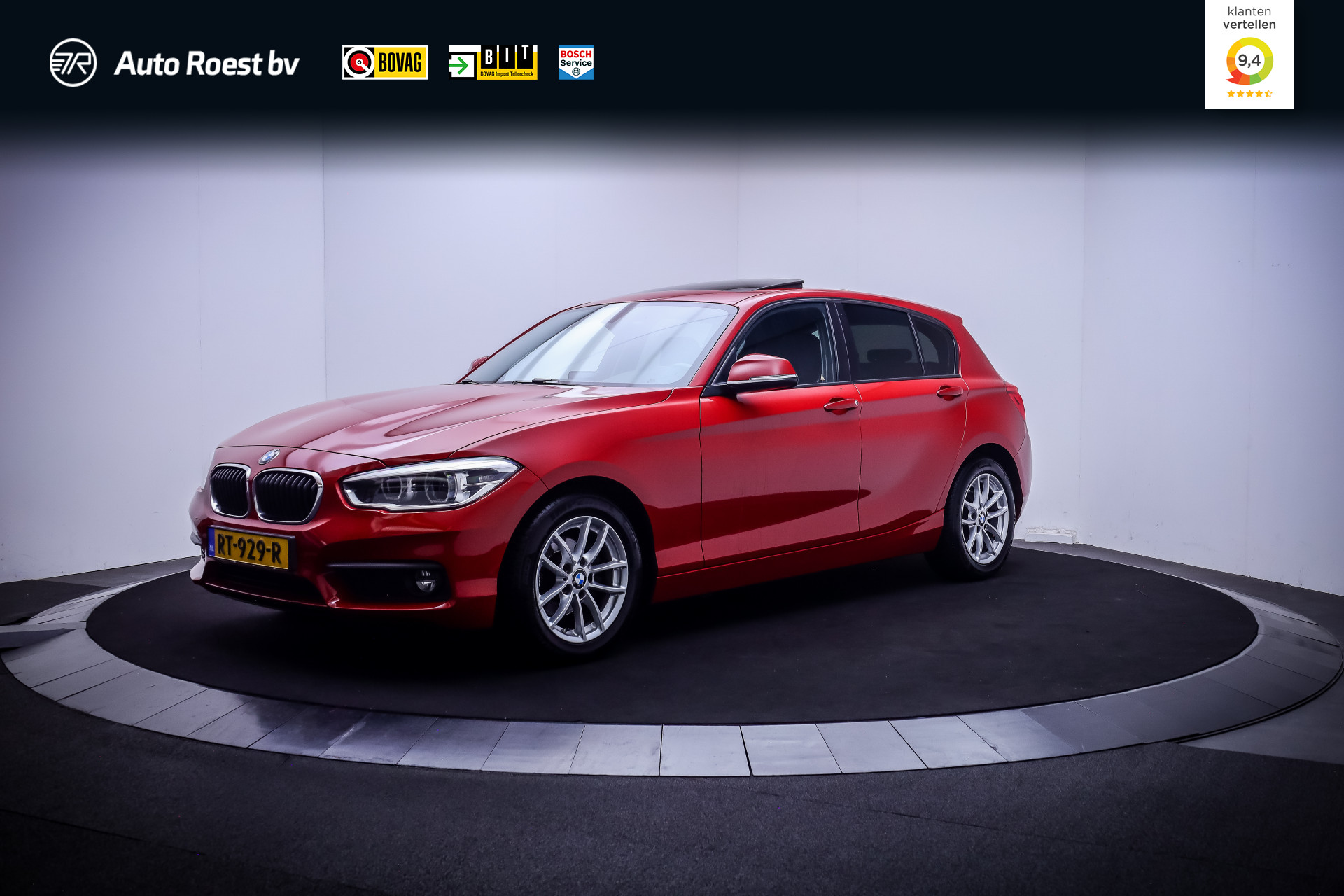 BMW 118i 118iA EXECUTIVE Edition 2018 - voorkant