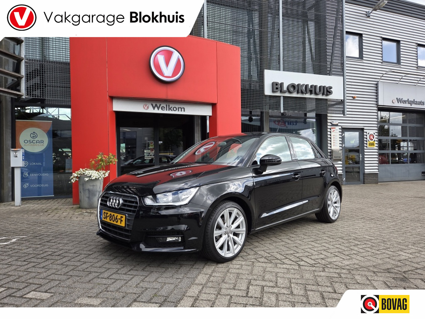 Audi A1 Sportback 1.0 TFSI Pro Line | Navi | Cruise | 17" LMV 2018 - voorkant
