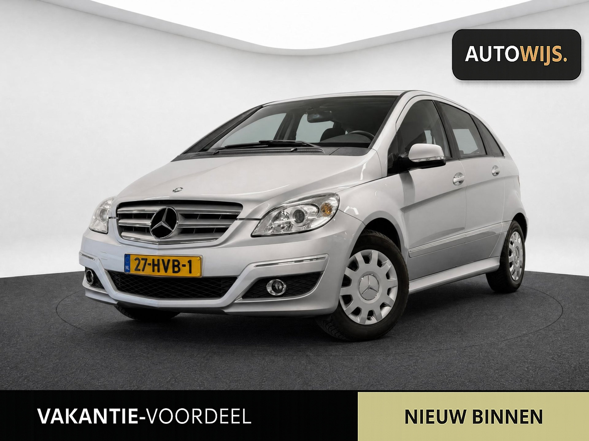 Mercedes-Benz B 150 150|NL AUTO|APK 7-2027|134DKM|AIRCO|NETJES 2009 - voorkant