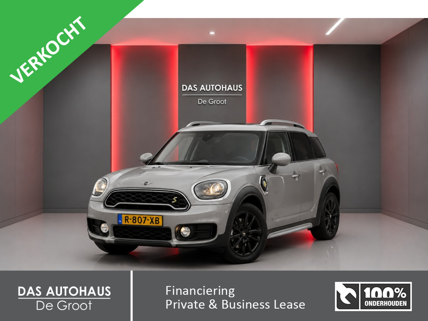 Mini Mini Countryman 2.0 Cooper S E ALL4 Pepper 2018 - voorkant