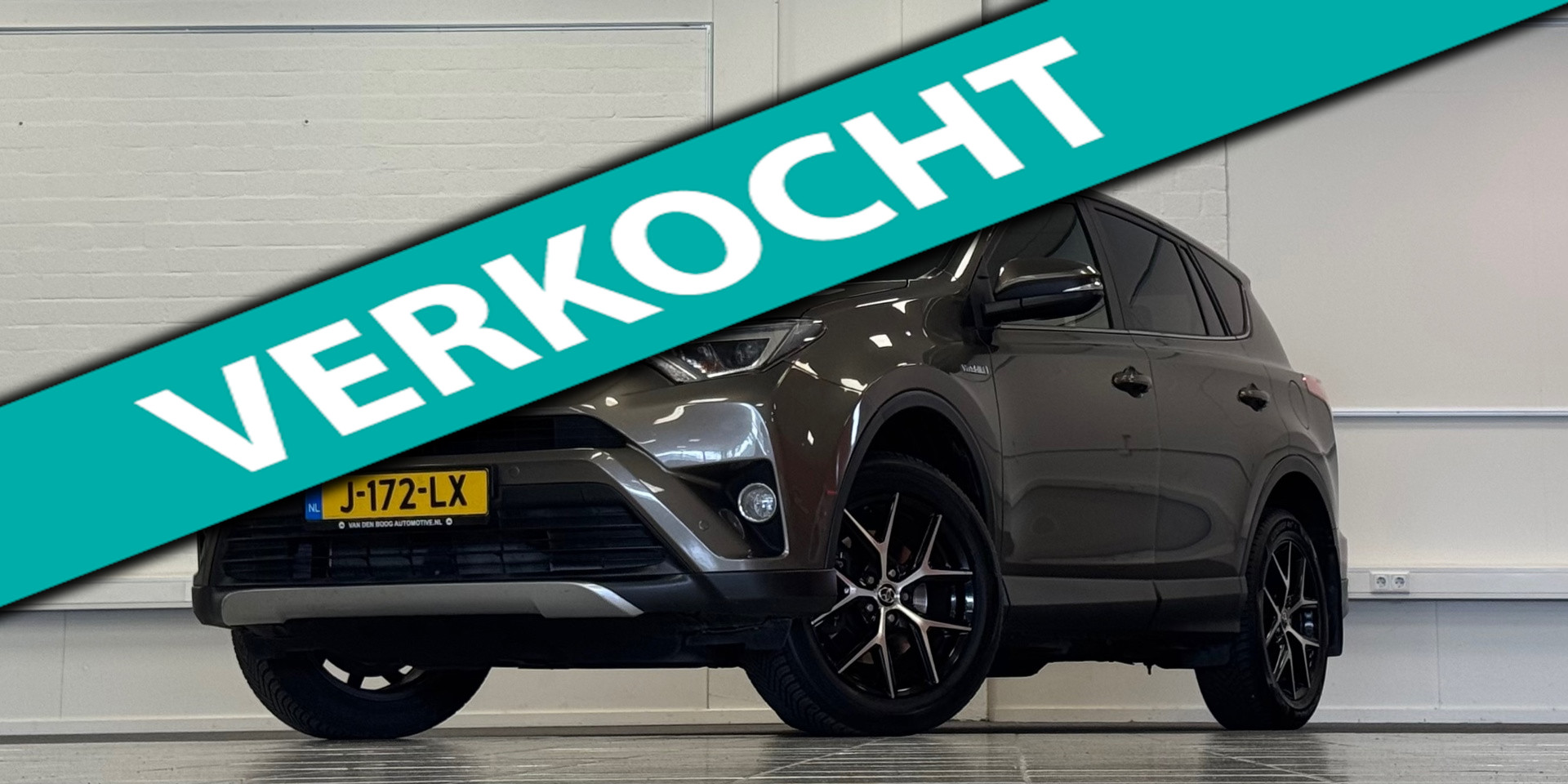 Toyota Toyota Rav4 2.5 Hybrid Dynamic Sport Trekhaak 100% Onderhouden Mooi! 2017 - voorkant