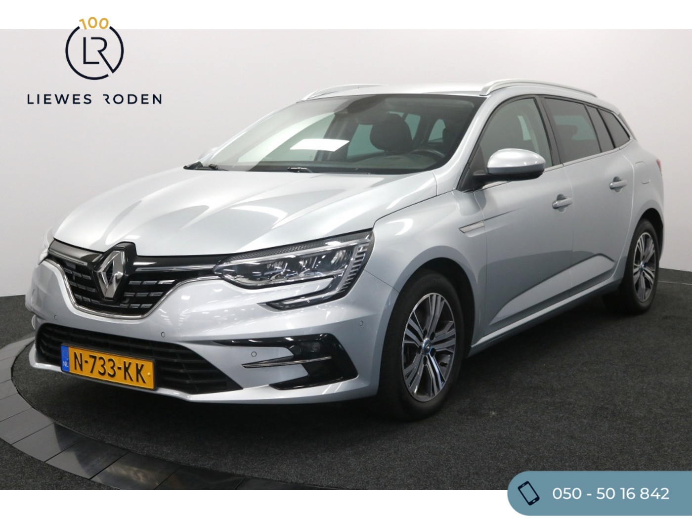 Renault Megane E-tech Plug-in Hybrid 1.6 ET PH 160 PHEV Intens + trekhaak 2021 - voorkant