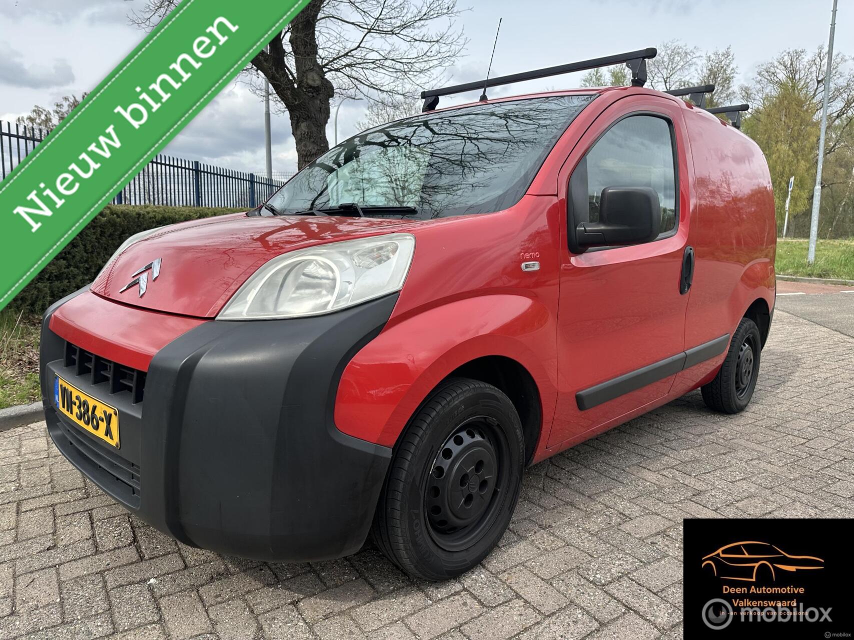 Citroen Citroen Nemo 1.4 BENZINE TREKHAAK MARGE AUTO 2009 - voorkant