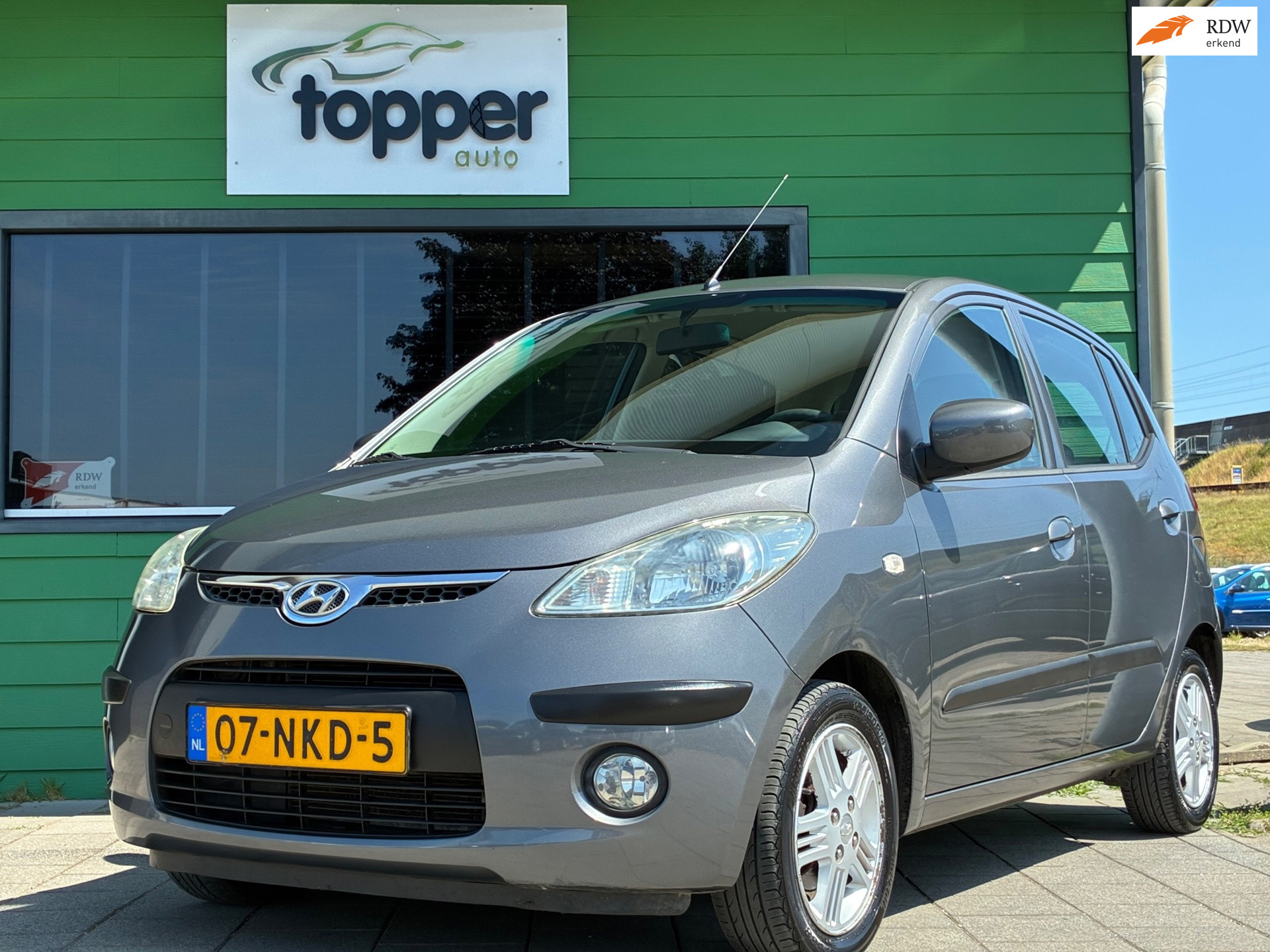 Hyundai I 10 1.25i i-Catcher|1e Eigenaar|Airco|Elektr.ramen|LM-Velgen|Nieuwe APK|NAP| 2010 - voorkant
