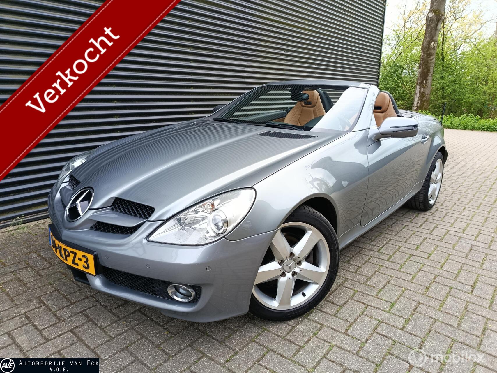 Mercedes-Benz SLK 200 Kompressor 200 K. Prestige Plus cabrio, Leer, Cruise, Navi 2010 - voorkant