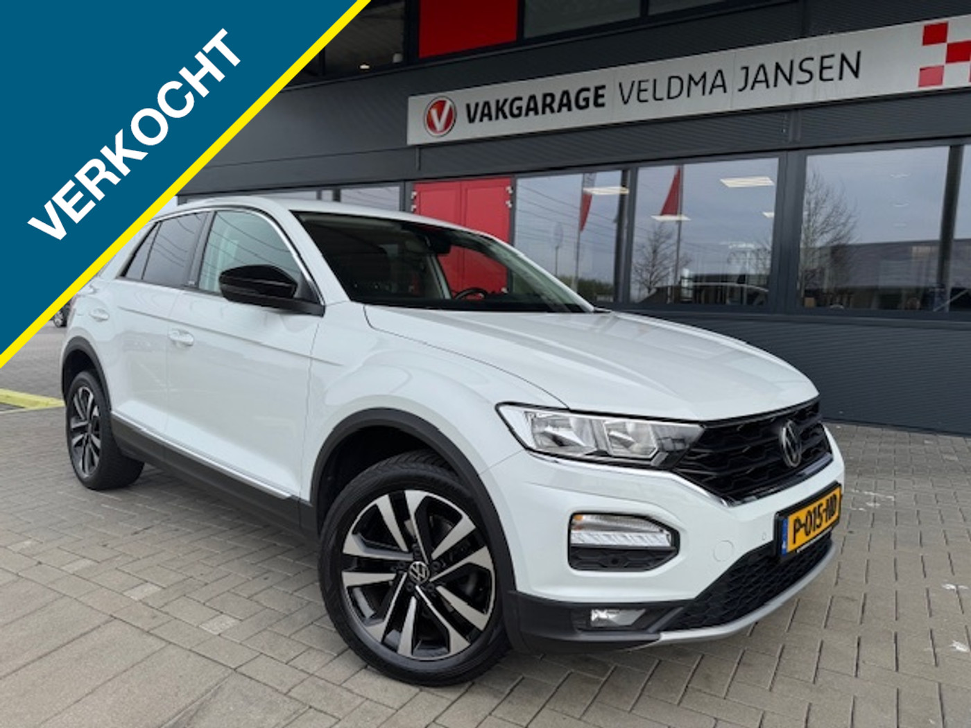 Volkswagen T-roc 1.0 TSI 110 PK STYLE BUSINESS 2021 - voorkant
