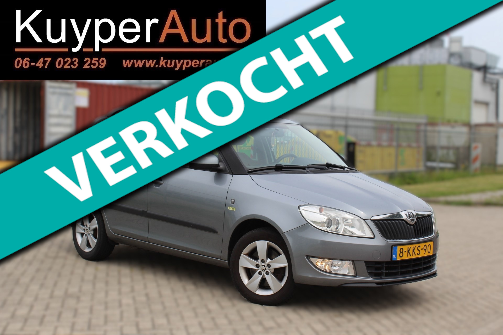 Skoda Fabia 1.2 TSI Fresh automaat camera multimedia trekhaak 2013 - voorkant