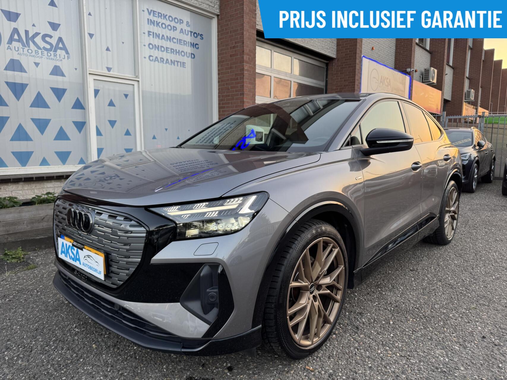 Audi Q4 Sportback 35 E-tron 35 S edition 55 kWh 2022 - voorkant