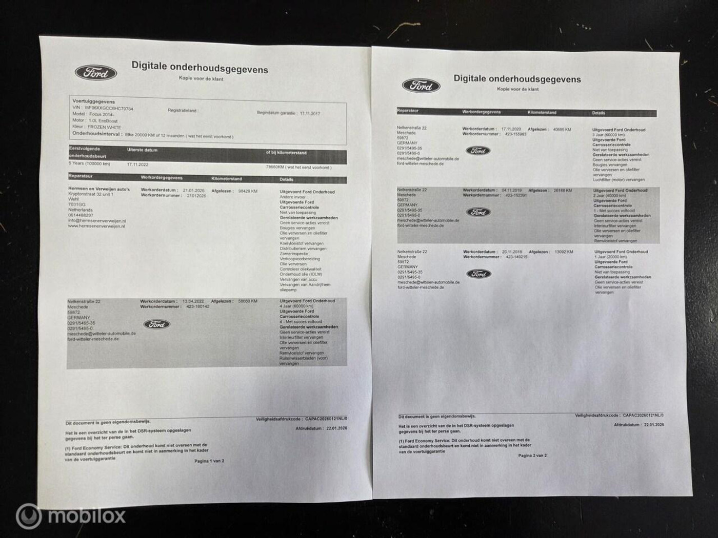 Foto van Ford Focus