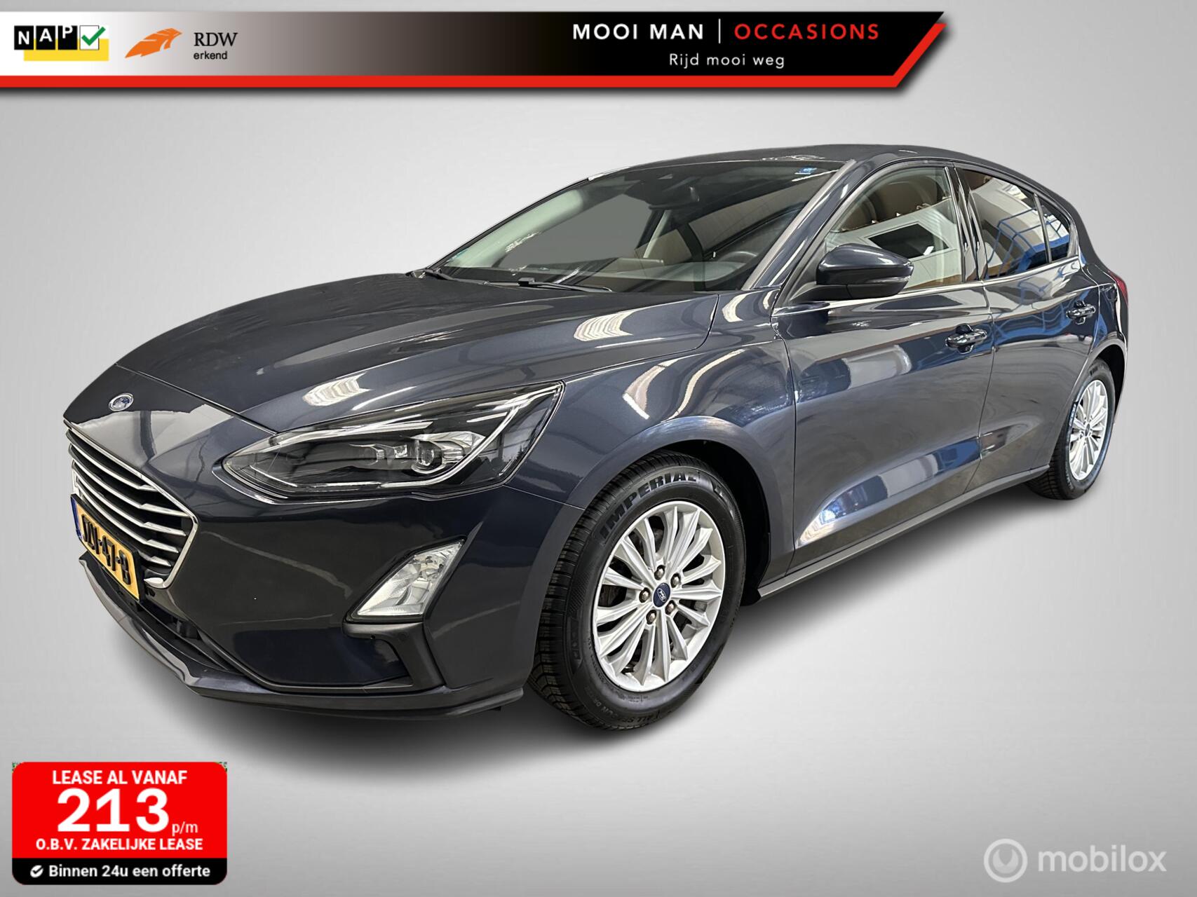 Ford Focus 1.0 EcoBoost Hybrid Active X Business 2021 - voorkant