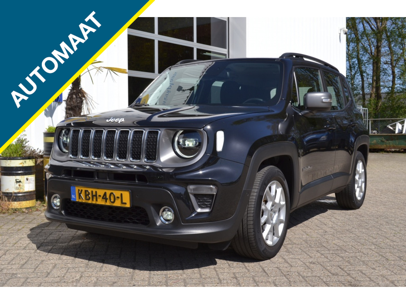 Jeep Renegade 1.3T DDCT Limited 2022 - voorkant