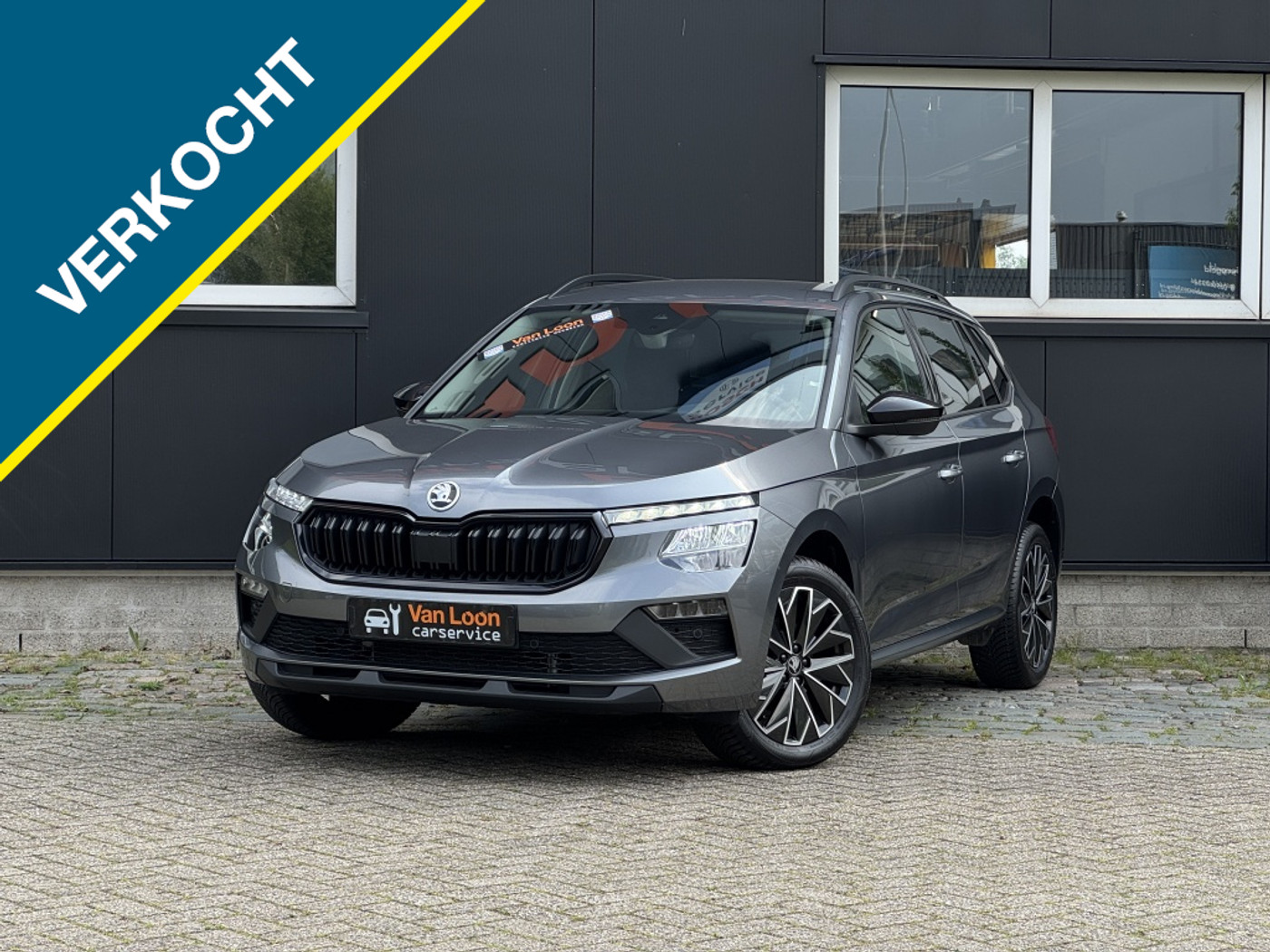 Skoda Kamiq 1.0TSI Bns. Ed./Stoelverw/Camera/Keyless entry/Fabr gar/Apple/An 2025 - voorkant