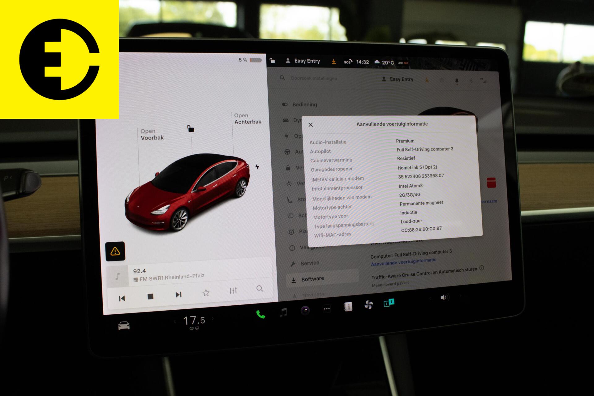 Foto van Tesla Model 3
