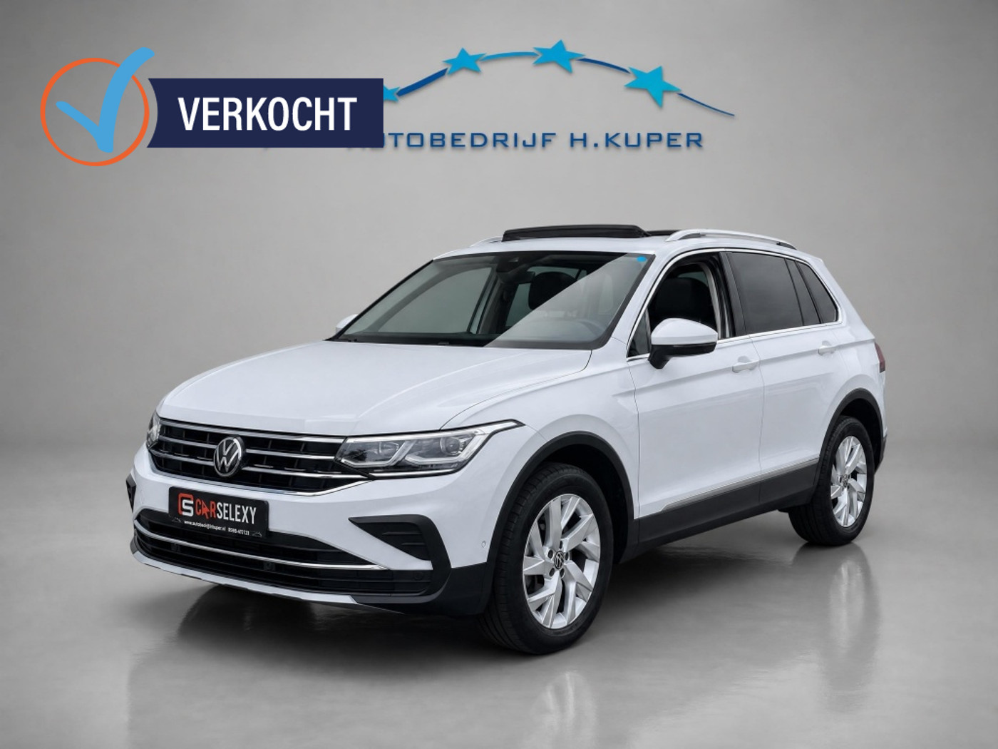 Volkswagen Tiguan 1.4 TSI eHy R-Line Business+ | Panodak | Adap. Cruise | Camera | 2023 - voorkant