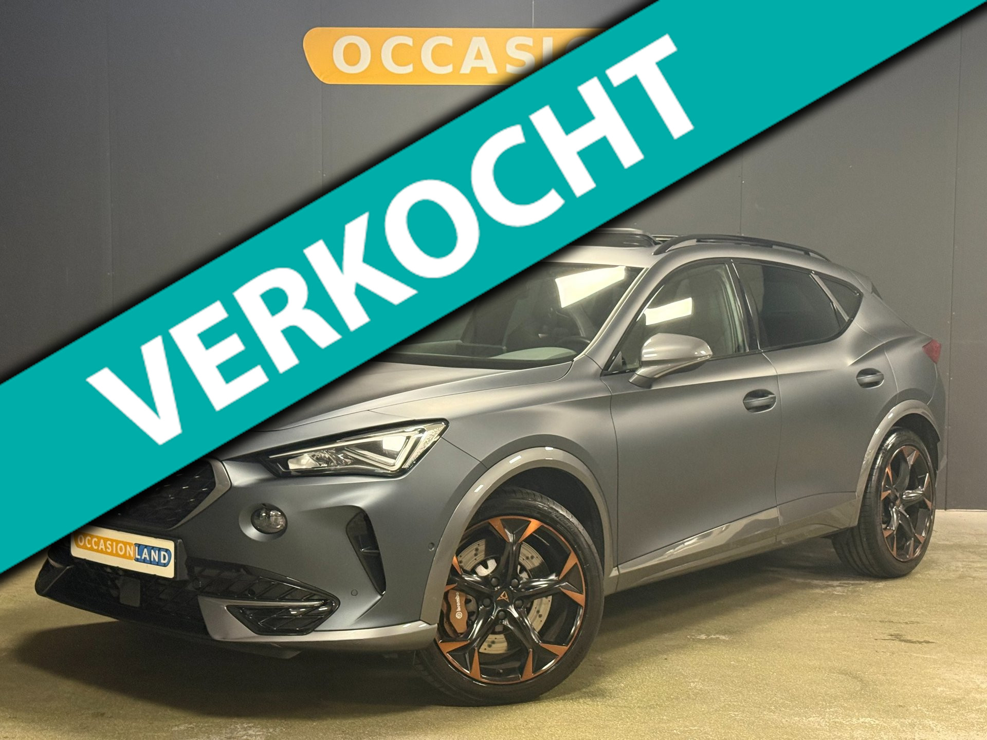 Cupra Formentor 2.0 TSI 4DRIVE|PANO|KEYLESS|ACC|STUURV|SFEER|STOELV|LED|BEATS|CAMERA|CARPLAY|DODEHOEK|19INCH| 2021 - voorkant