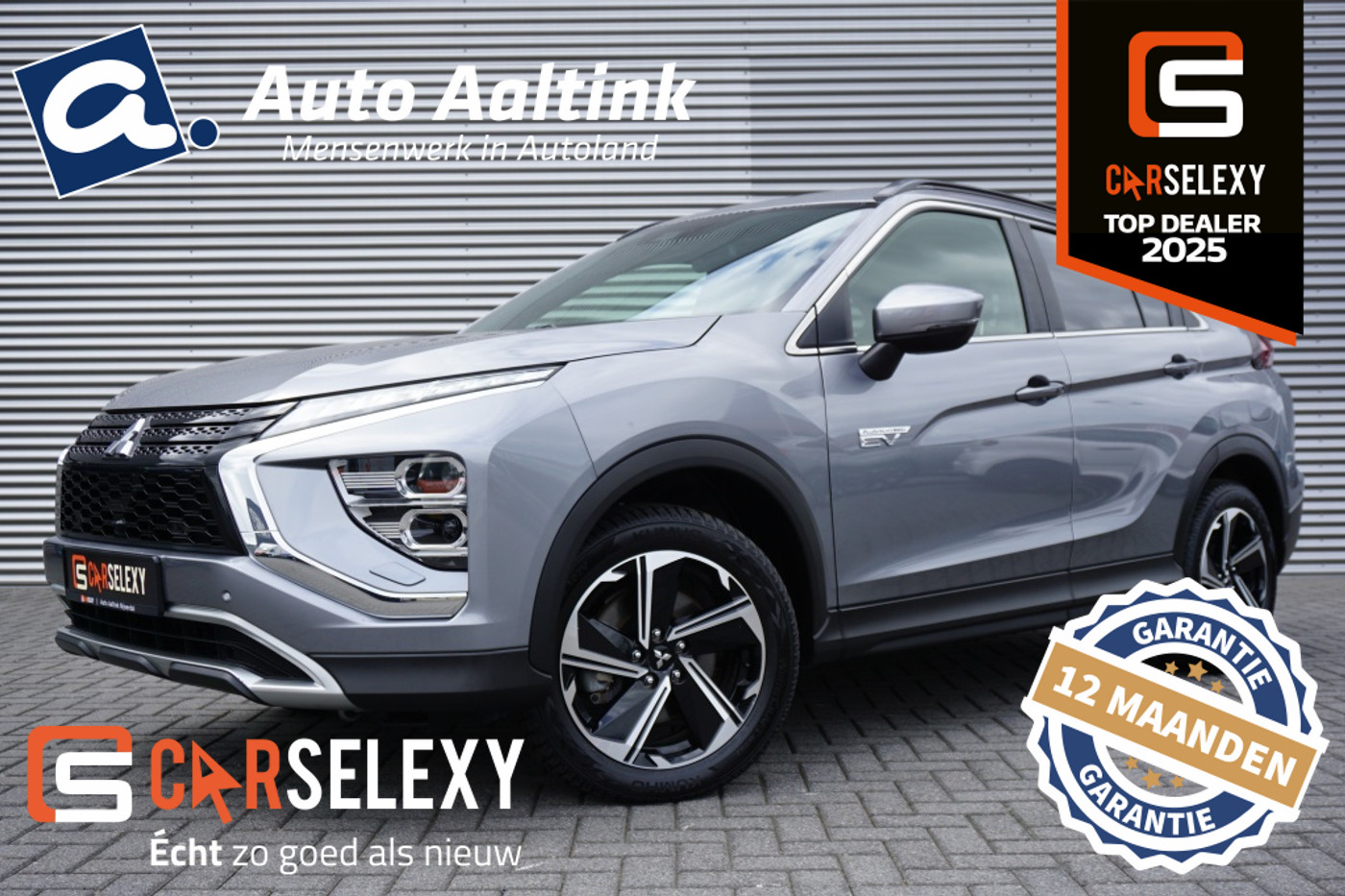Mitsubishi Mitsubishi Eclipse Cross 2.4 PHEV Intense+ CRUISE | CLIMA | 1.500 KG  TREKGEWICHT 2023 - voorkant