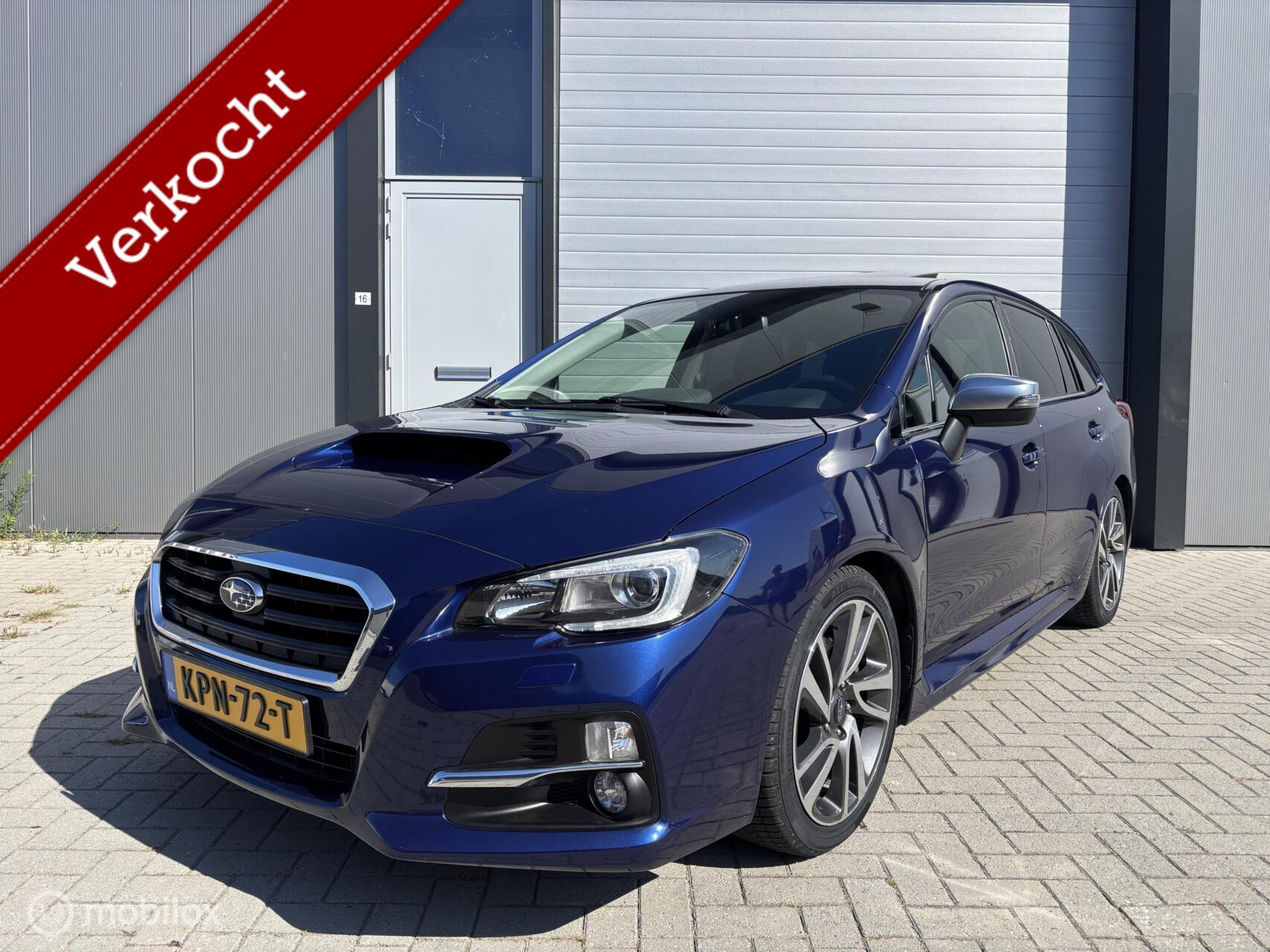 Subaru Levorg 1.6 GT-S premium 2016 - voorkant
