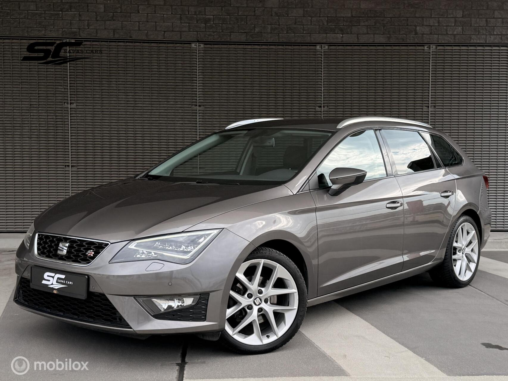Seat Leon ST 1.4 TSI ACT FR Dynamic Automaat|2x Led|Cruise|S 2016 - voorkant