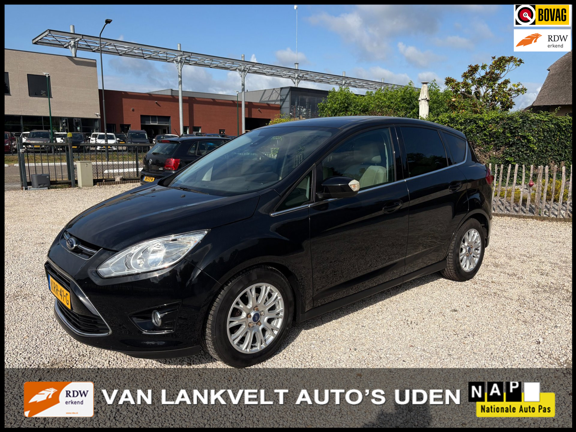 Ford C-max 1.6 Titanium Leder, Navigatie, Dealer onderhouden 2011 - voorkant