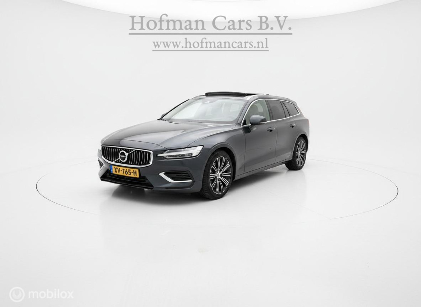 Volvo V60 T8 Twin Engine 2.0 T8 Twin Engine AWD Inscription | 391 PK | Pano | Trekhaak 2.000 kg | Leder | Digital Cockpit 2019 - voorkant