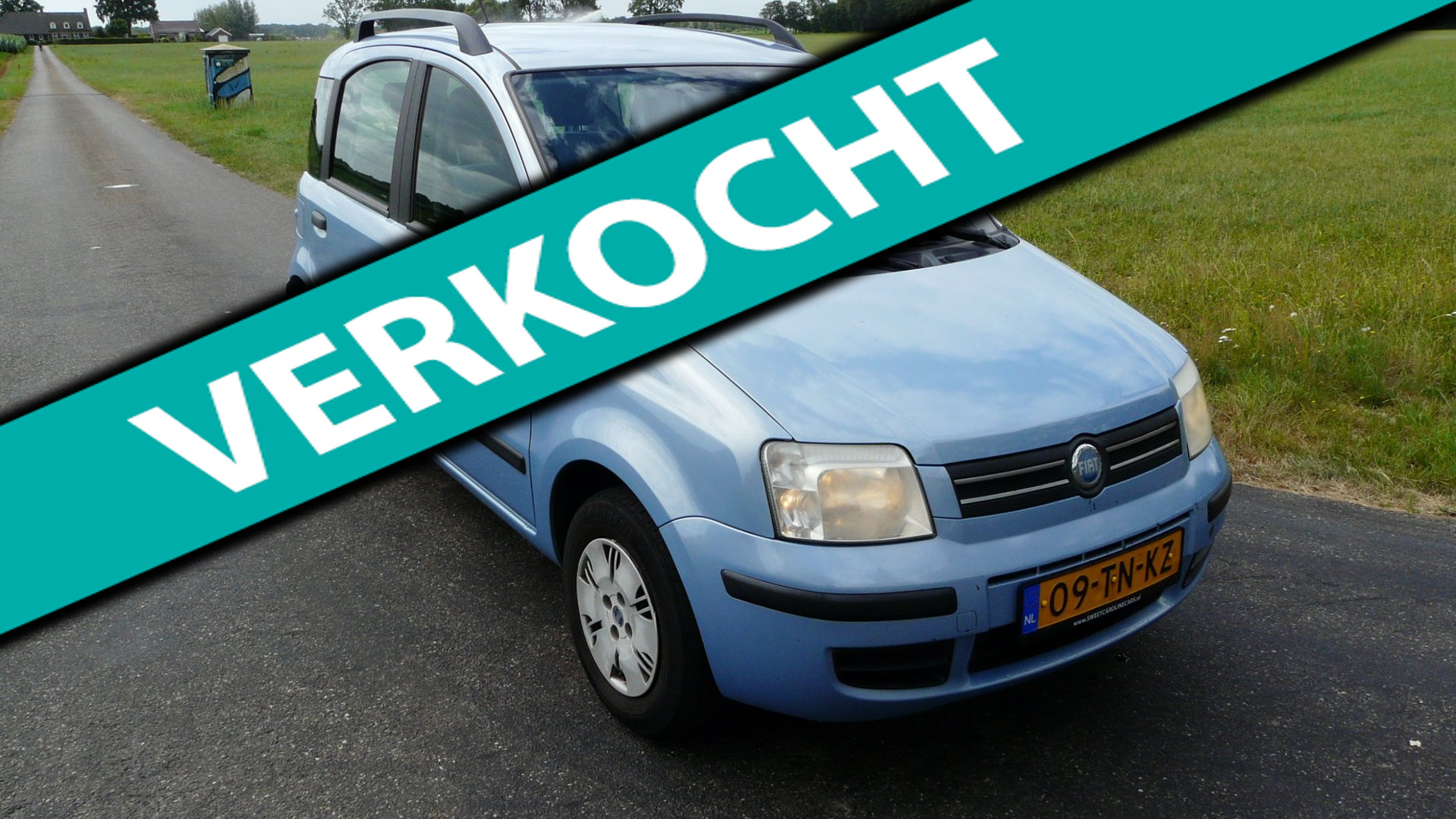 Fiat Fiat Panda 1.2 Emotion,Airco,Elec.pakket,Grootbeeld navi/audio/telefoon! 2006 - voorkant