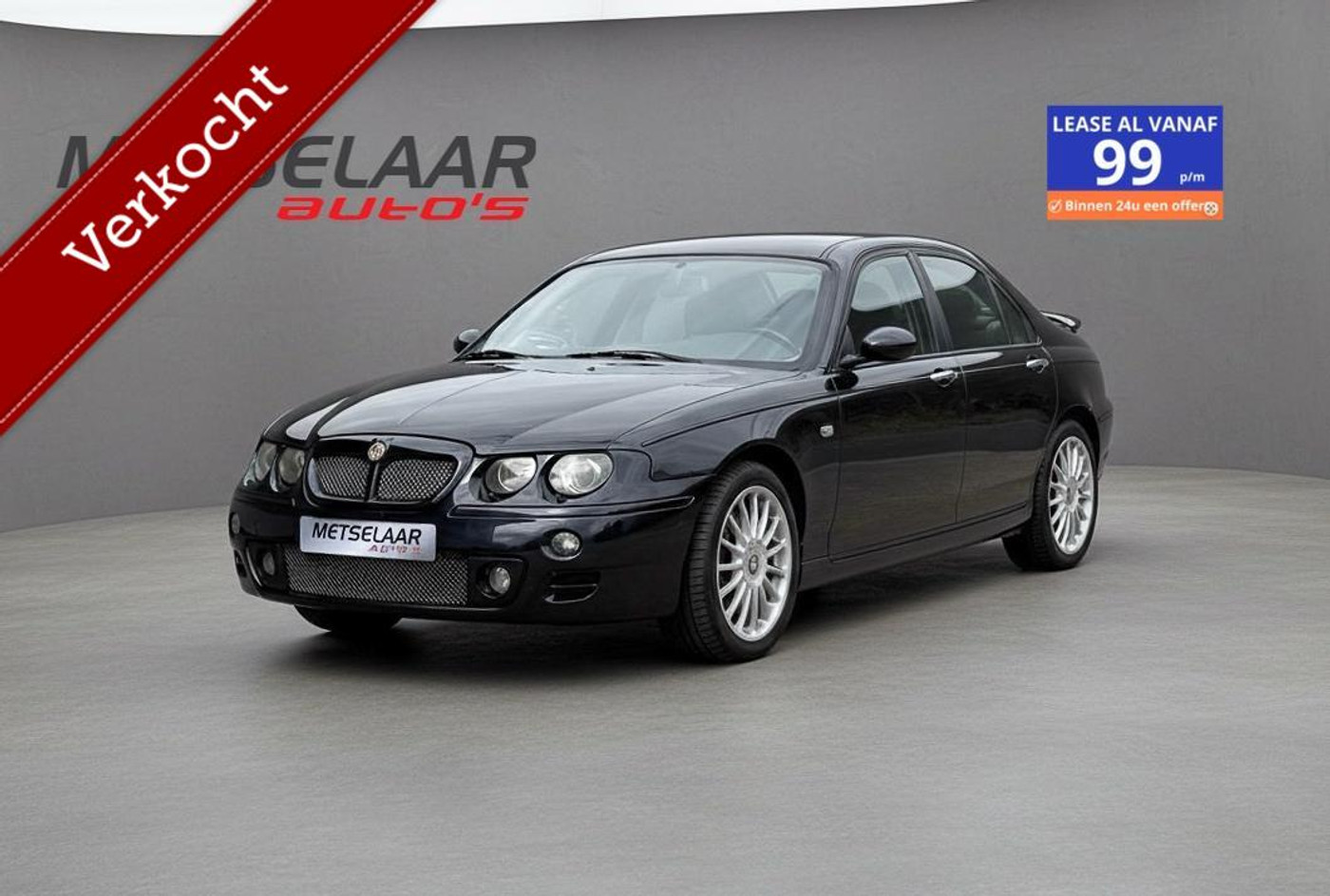 MG MG ZT 2.5 V6 190  ✅1e eigenaar ✅ NL auto  ✅89.000km (NAP) 2004 - voorkant