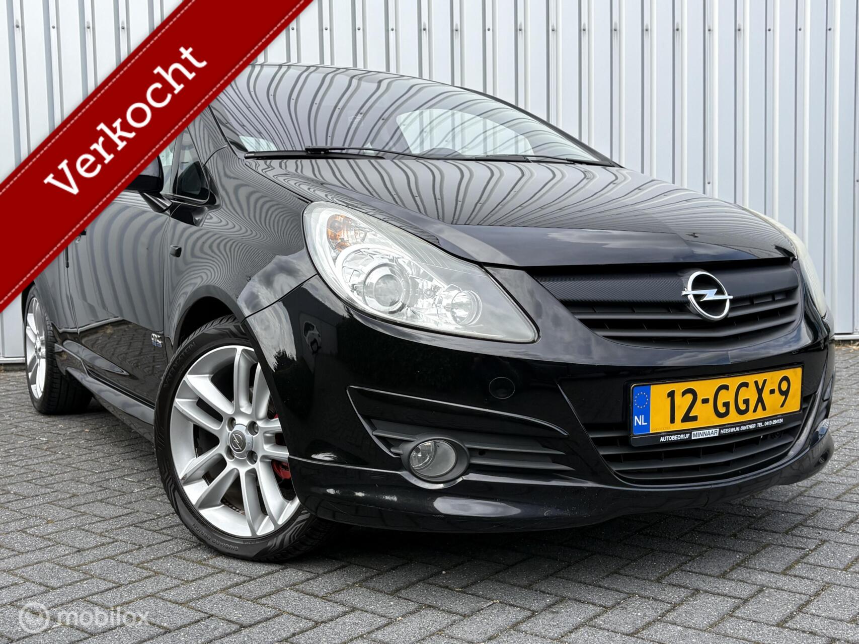 Opel Corsa 1.4-16V OPC-Line | Airco | Cruise | NAP | 2008 | Volledige historie | 2008 - voorkant