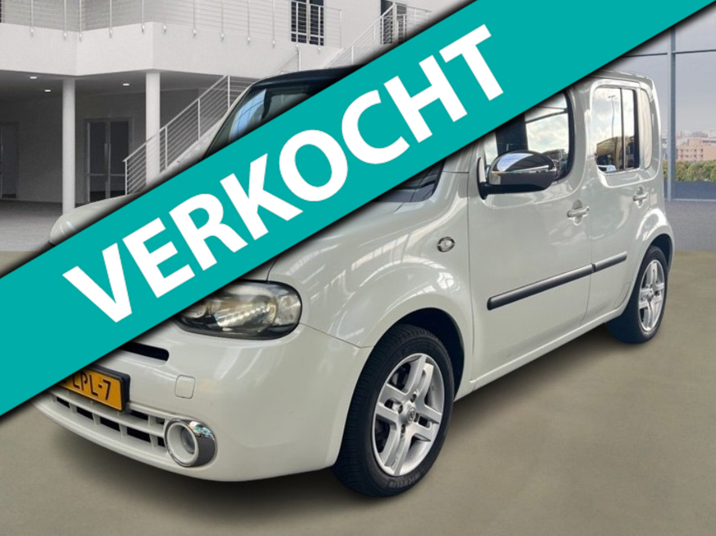 Nissan Nissan Cube 1.6 Zen Automaat 1e Eig. 63.277 km +NAP NL-auto 2010 - voorkant