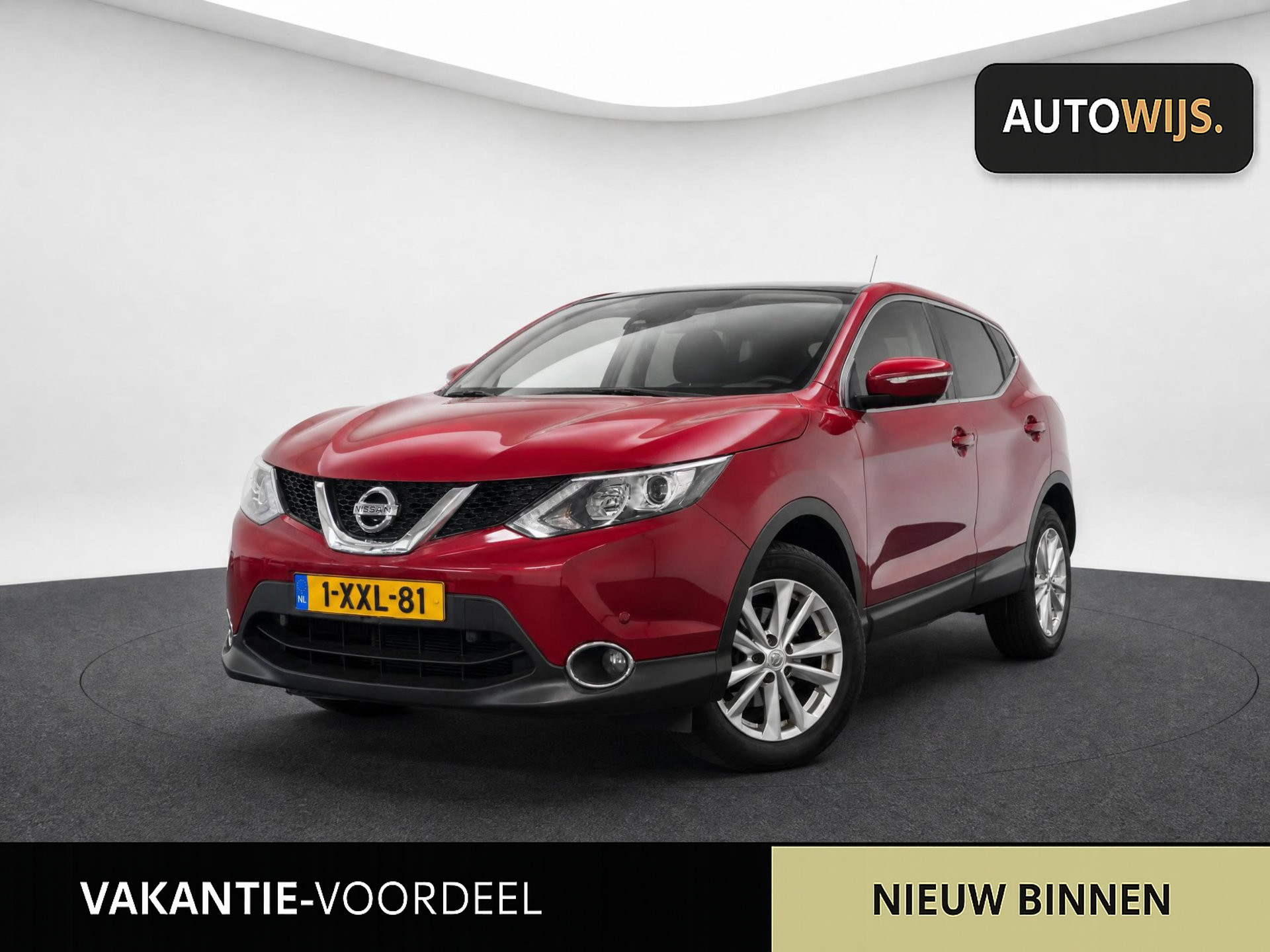 Nissan Nissan Qashqai 1.2 Premier Edition|TREKHAAK|NL AUTO|NAVI|106DKM| 2014 - voorkant