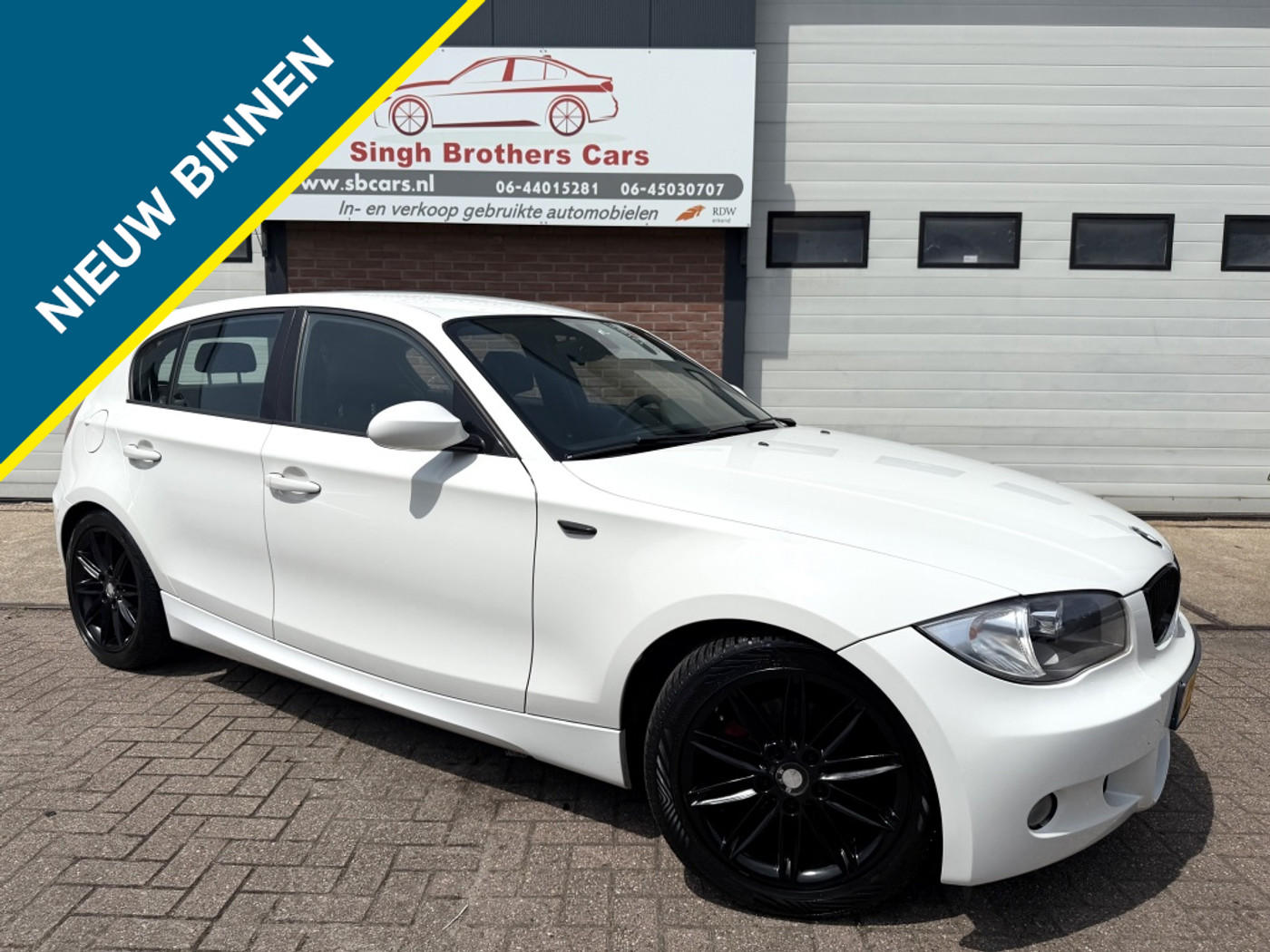BMW 1er Reihe 116i H.EXE M-SPORT CRUISE LEER PDC INRUIL MOG!!!! 2007 - voorkant