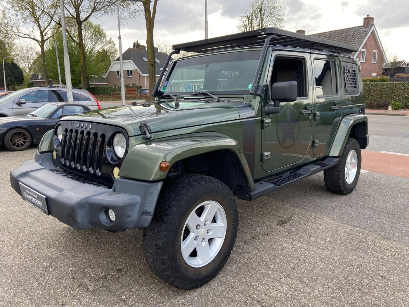Jeep Wrangler Unlimited 3.8 Sport 2008 - voorkant