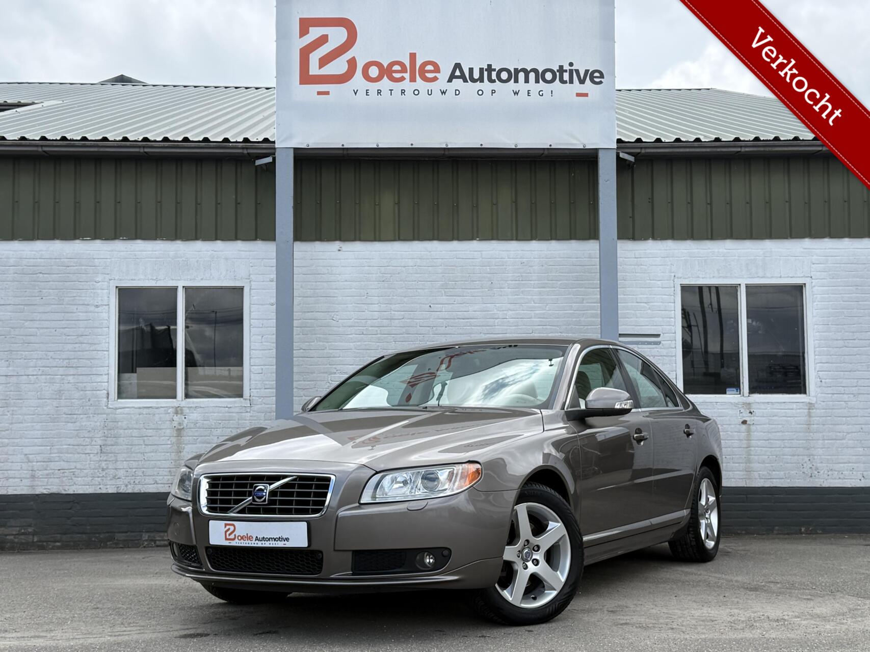 Volvo S80 2.5 T Summum Aut. / Xenon / Perfect OH / Orig. NL 2009 - voorkant