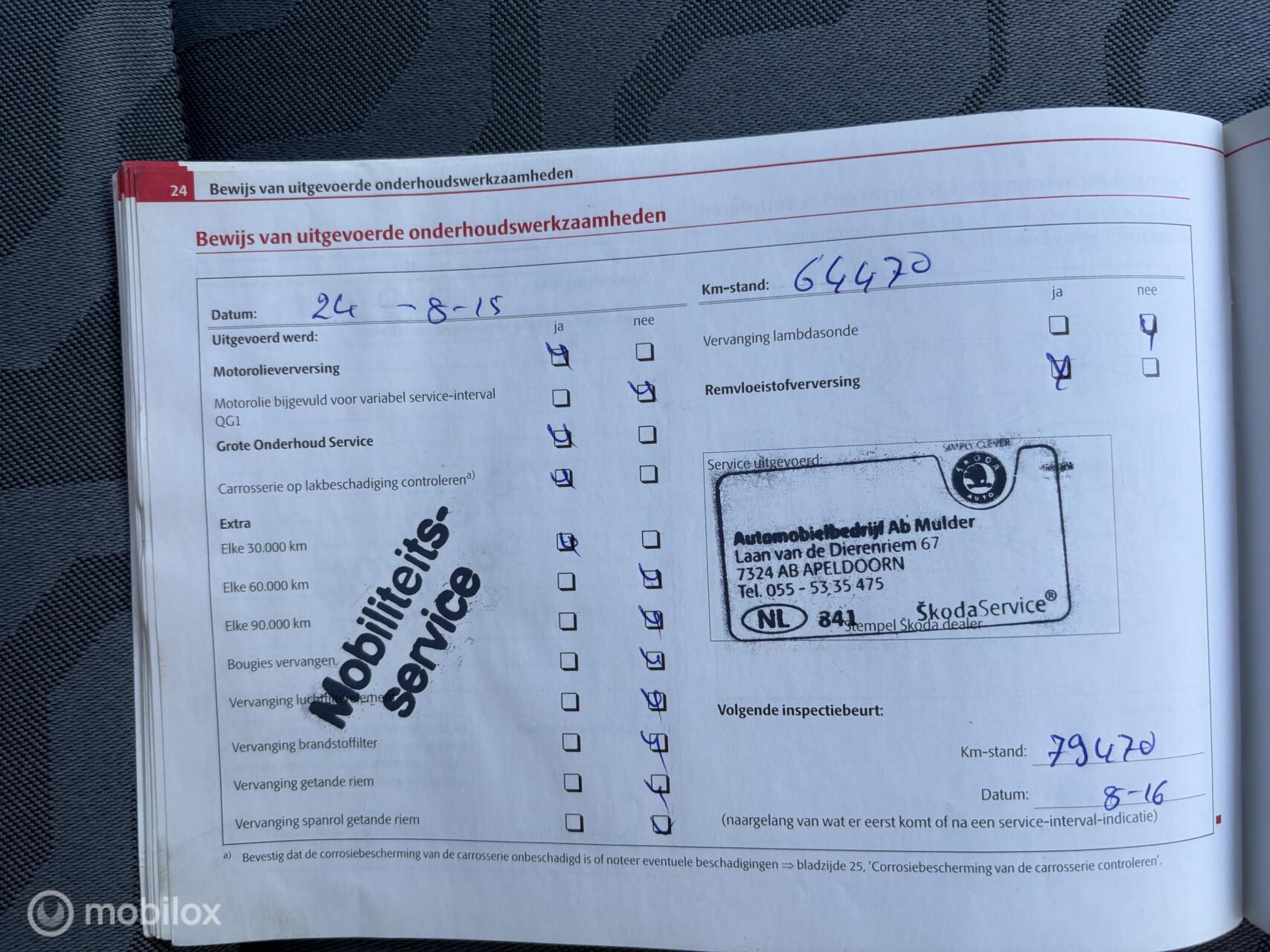 Foto van Skoda Fabia