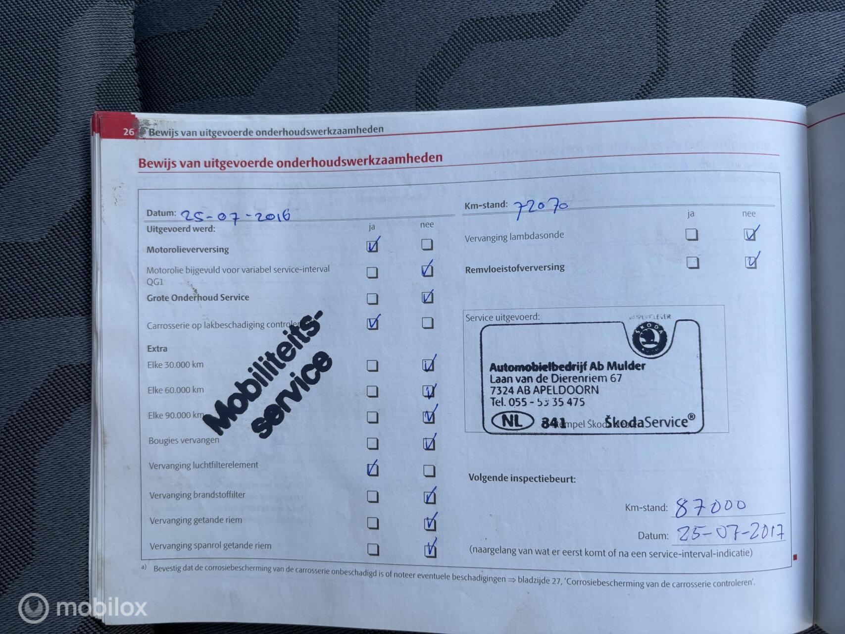 Foto van Skoda Fabia