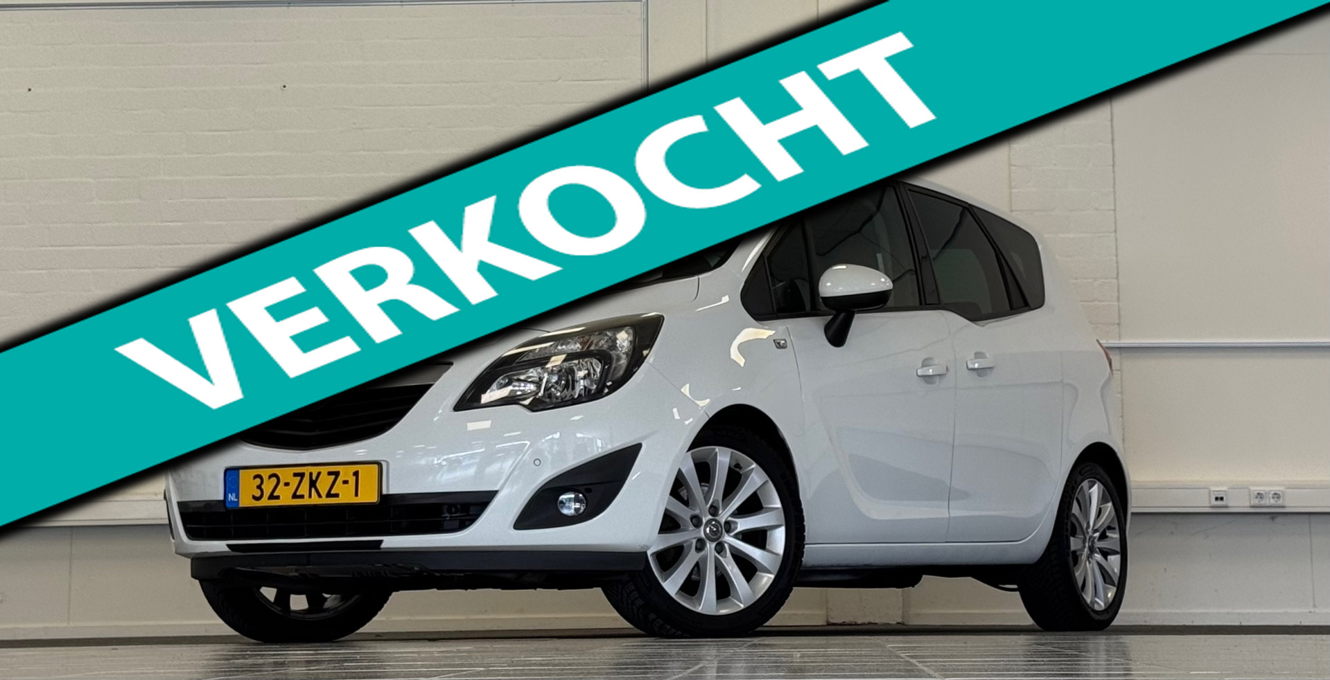 Opel Meriva 1.4 Turbo Cosmo Executive Navi Parkeerhulp voor & achter 2012 - voorkant