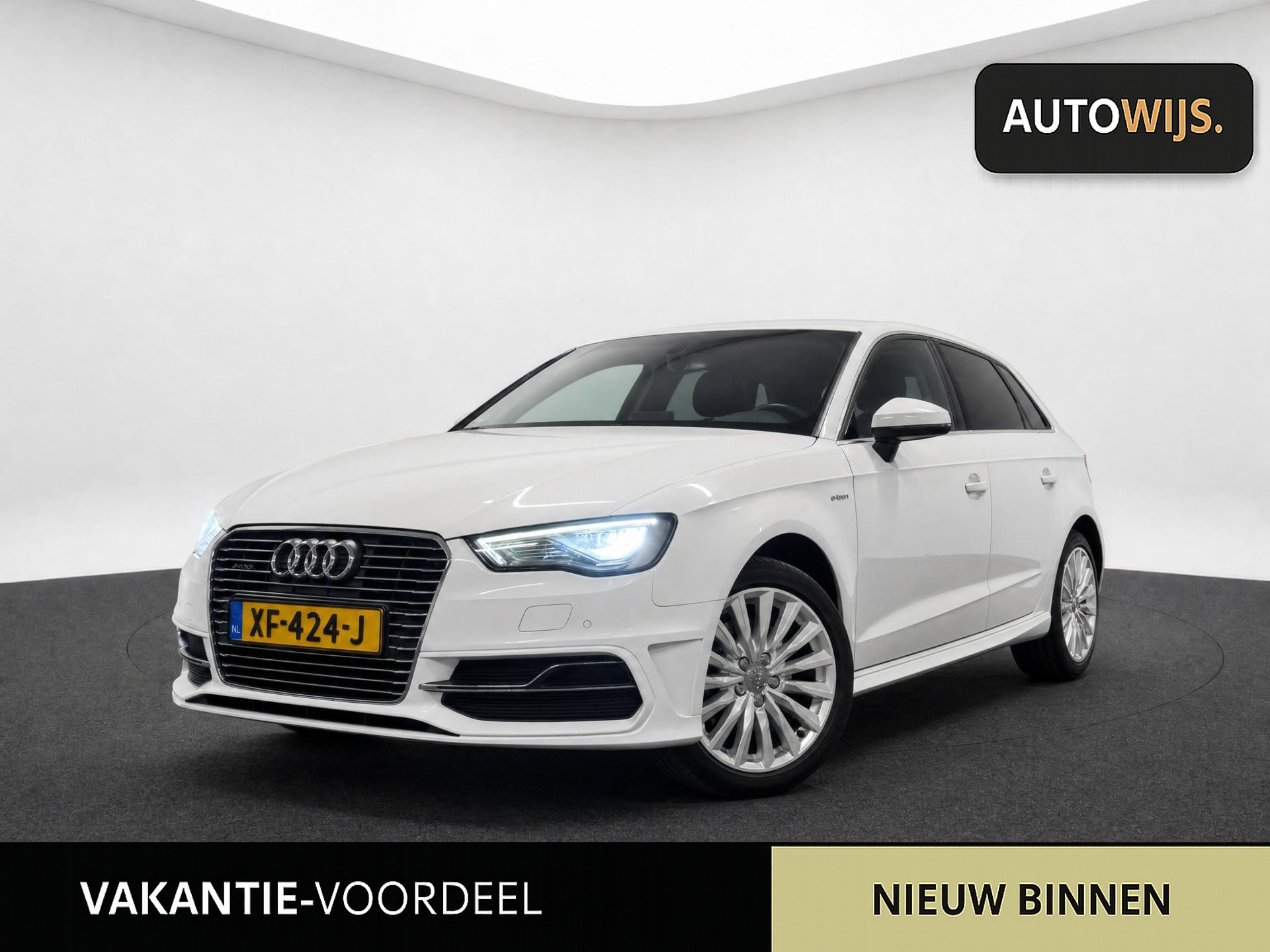 Audi A3 Sportback E-tron 1.4 e-tron PHEV Attraction Pro Line plus|LED|AUT|NAVI|KEYLESS|LM VELG 2015 - voorkant