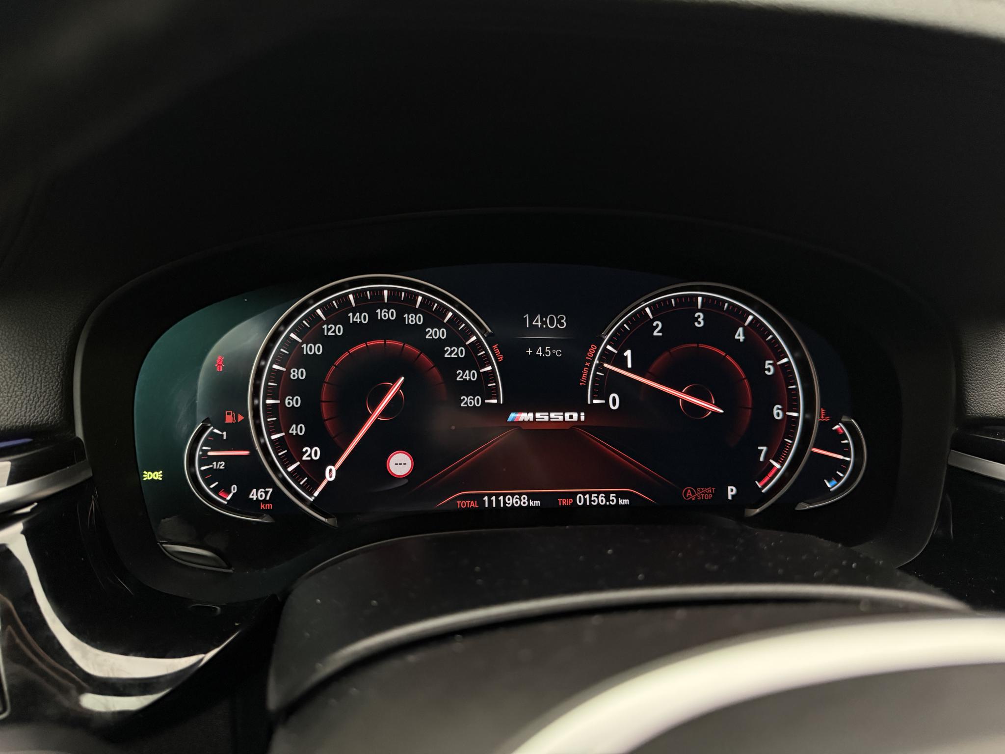 Foto van BMW M550i xDrive