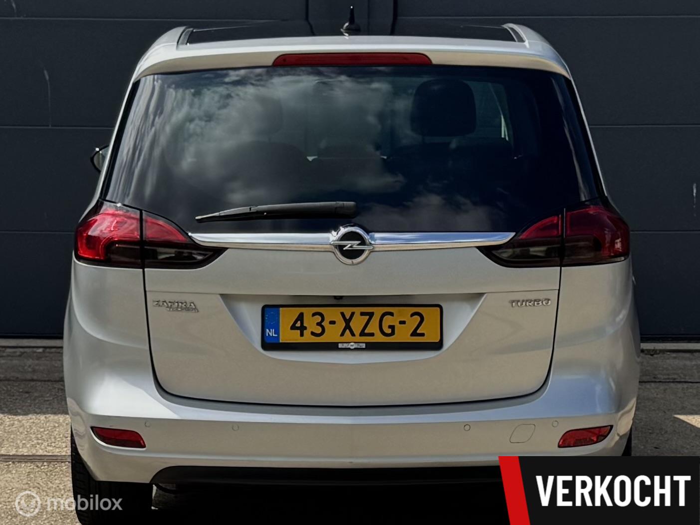 Foto van Opel Zafira Tourer