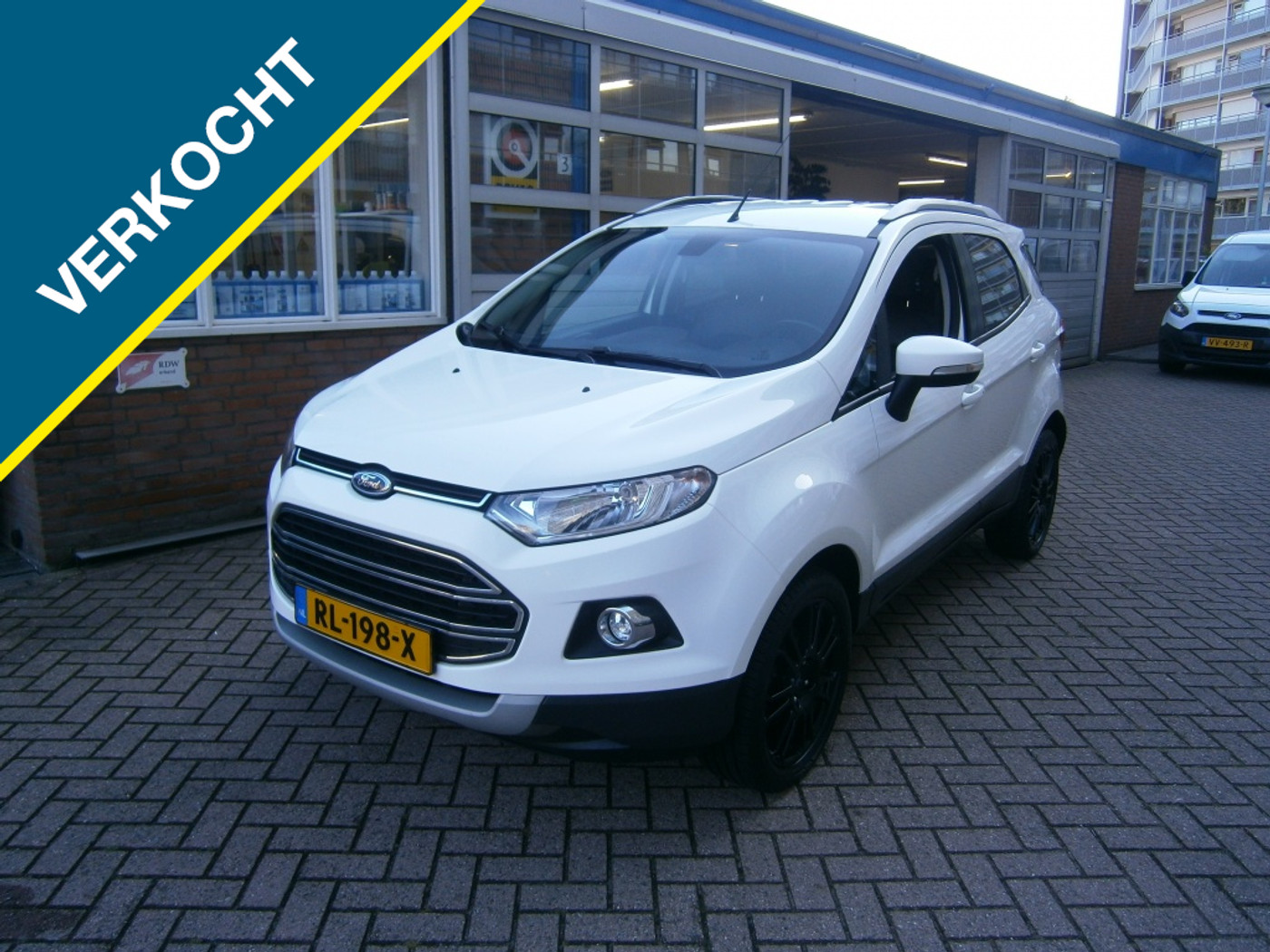 Ford Ecosport 1.0 EcoB. Titanium Navigatie Stoelverw. Keyless,etc. 2018 - voorkant