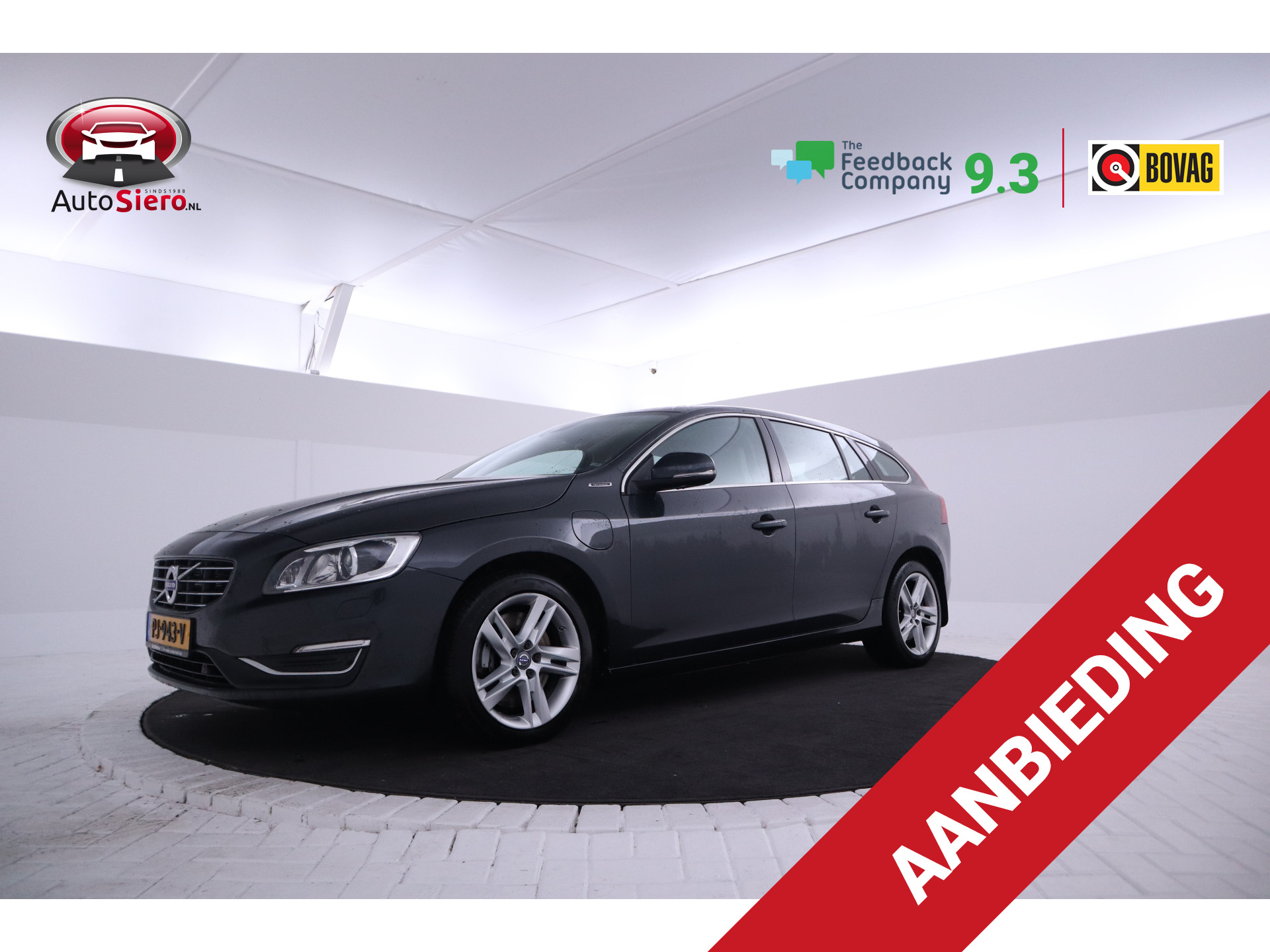 Volvo V60 Twin Engine 2.4 D6 Twin Engine Summum 2016 - voorkant