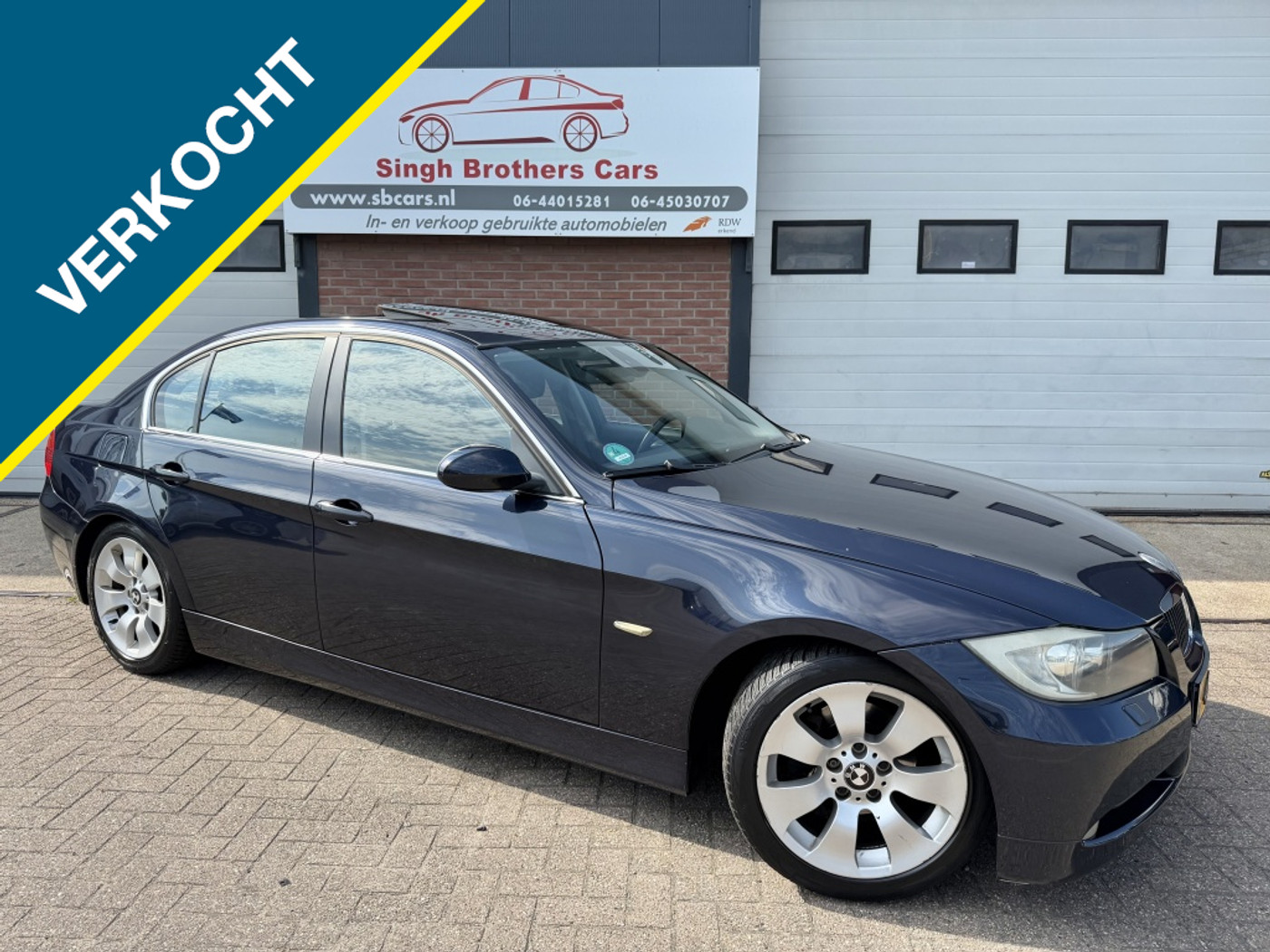 BMW 3er Reihe 320i High EXE CRUIS CAMERA DAK NAVI EXPORT!!!! 2006 - voorkant