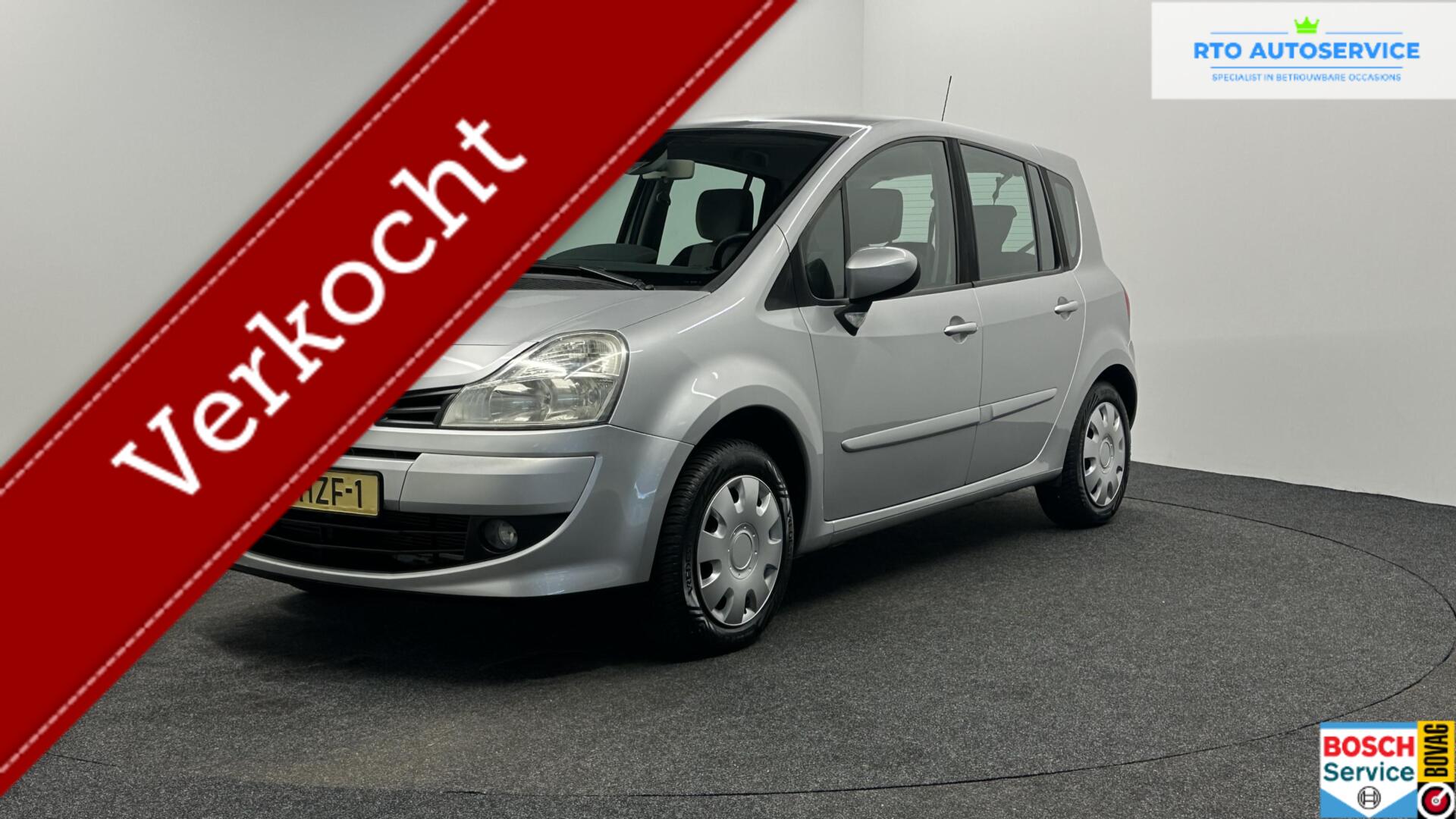 Renault Modus 1.2 TCE Dynamique ECC TREKHAAK CRUISE 99000 KM. 2009 - voorkant
