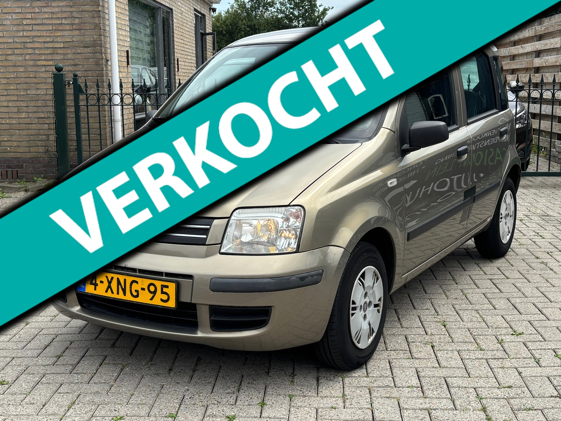 Fiat Fiat Panda 1.2 Dynamic | 5drs | hoge instap | airco | nieuwe apk ! 2008 - voorkant