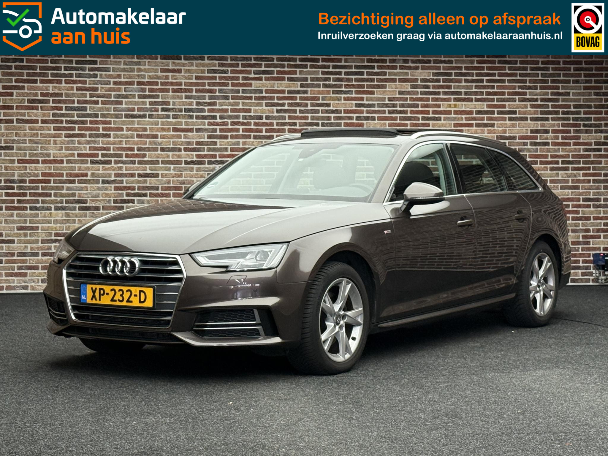 Audi A4 Avant 1.4 TFSI Sport S line edition 2018 - voorkant