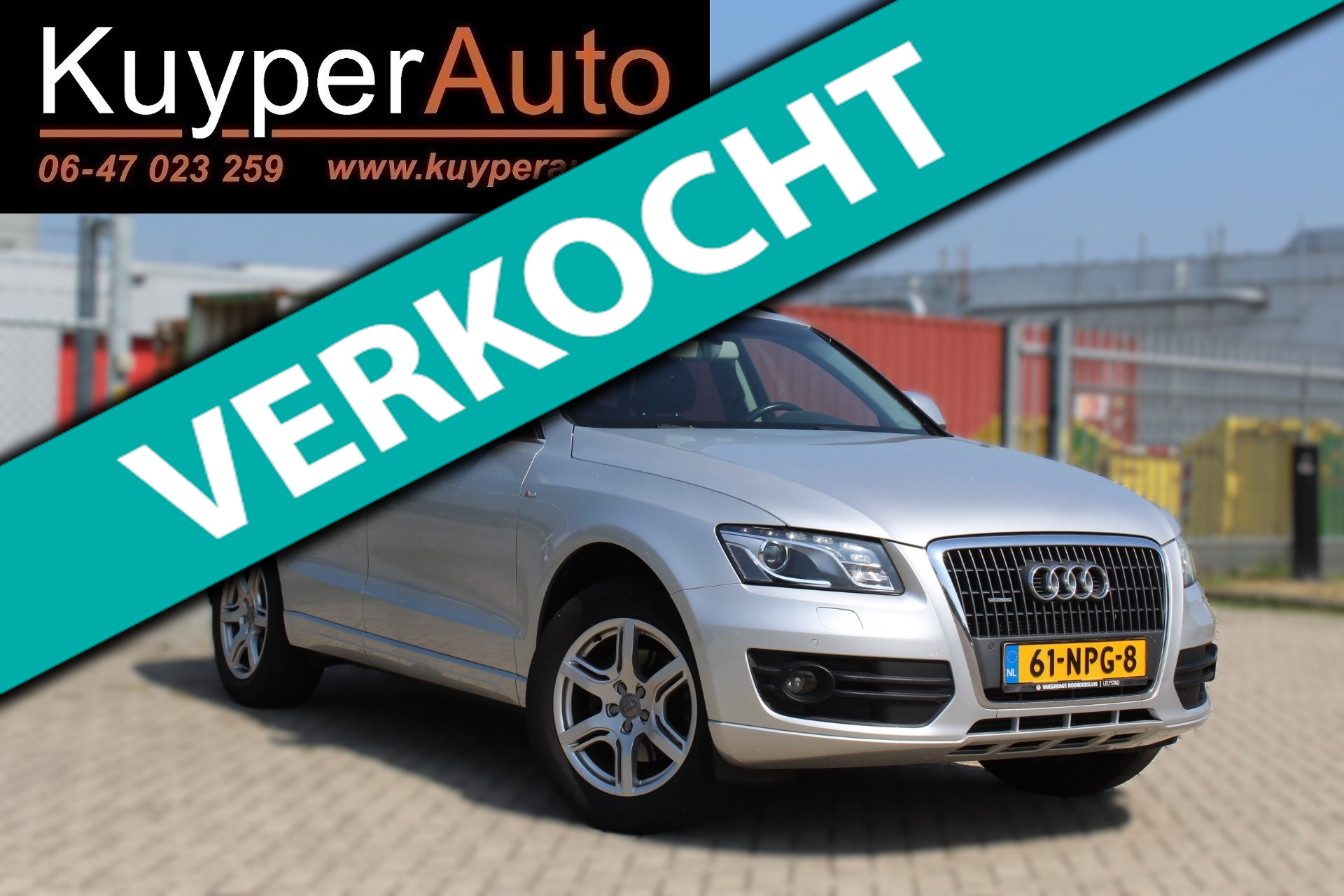 Audi Audi Q5 2.0 TFSI quattro Pro Line automaat leder 2009 - voorkant